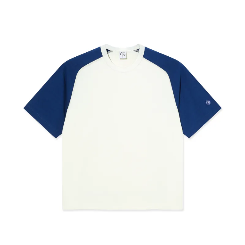 Doe Tee - Ivory/Ultramarine sold by Polar Skate