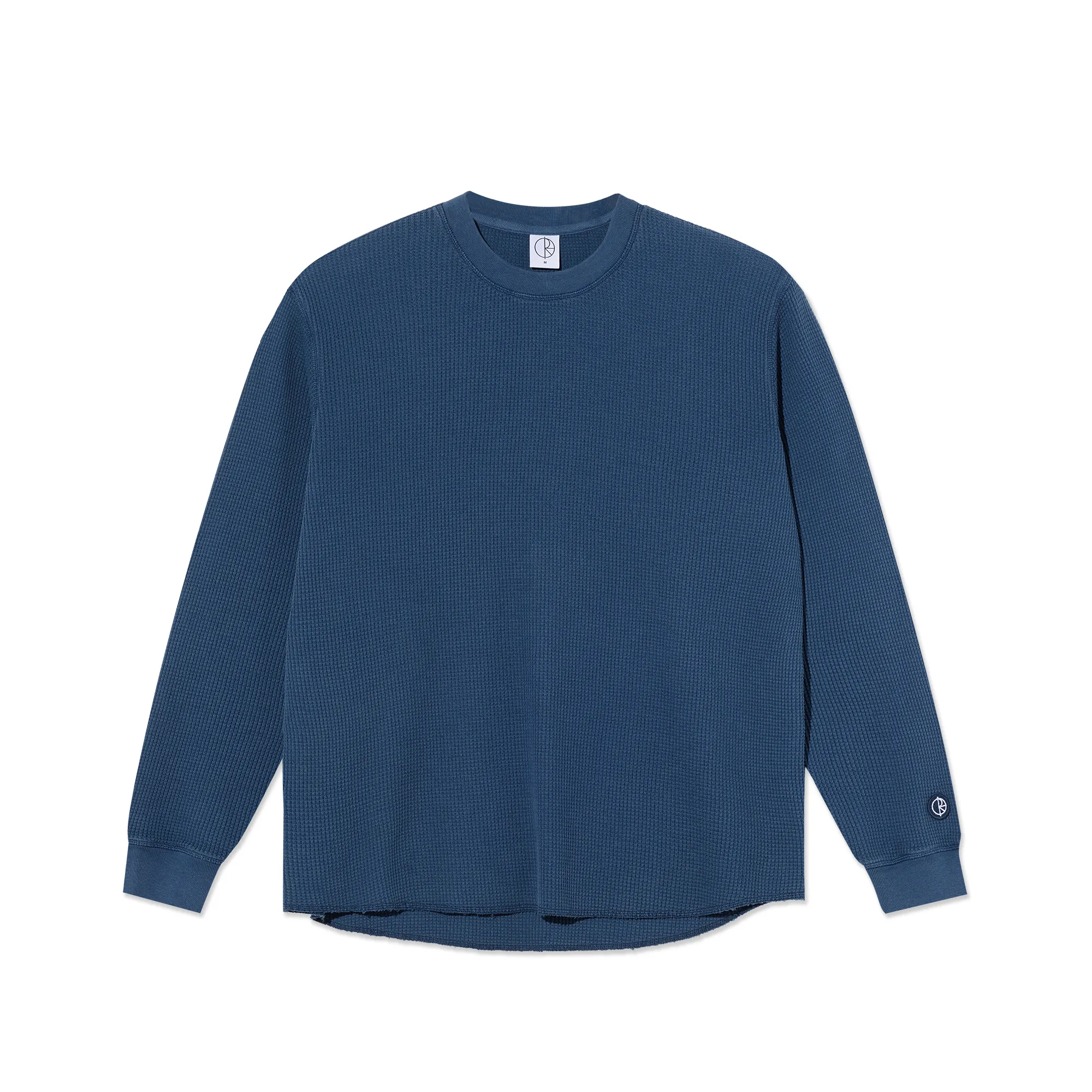 Dylan LS Tee | Waffle - Space Blue sold by Polar Skate