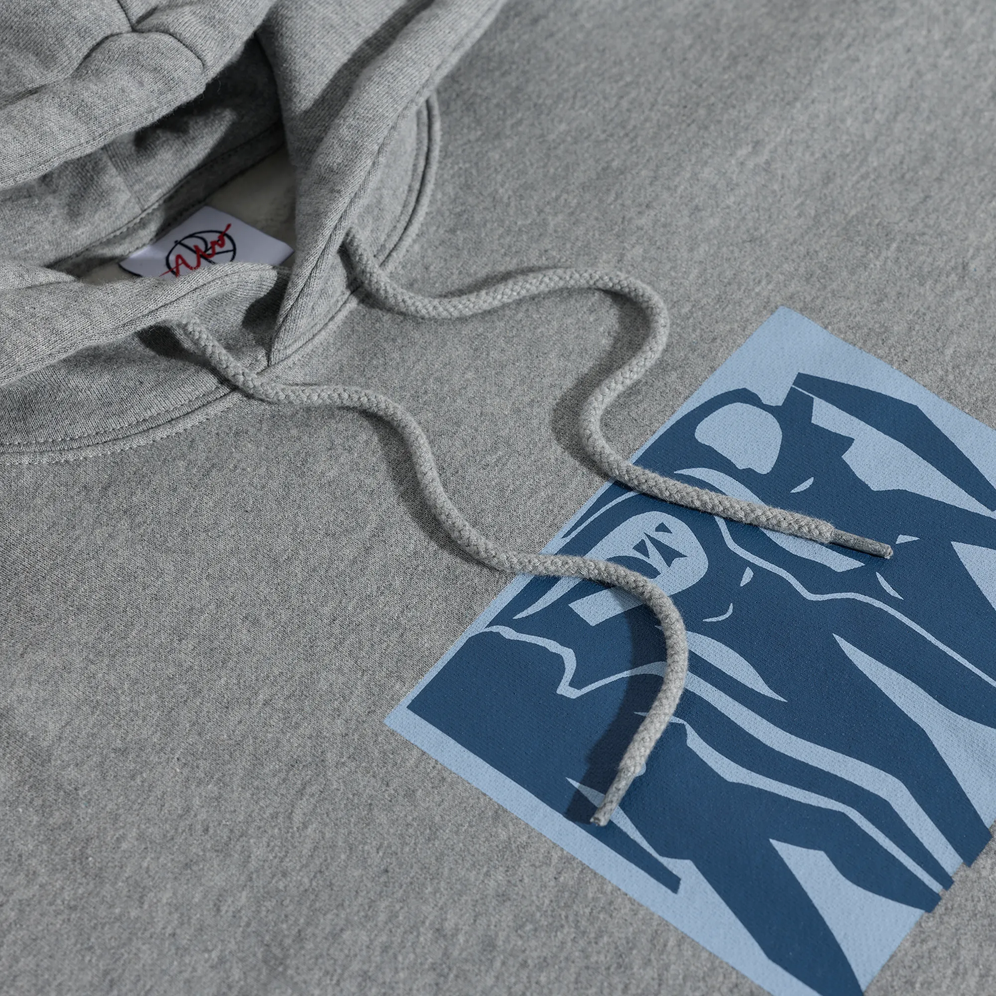 Dave Hoodie | Cut Outs - Heather Grey sold by Polar Skate product image thumbnail 3