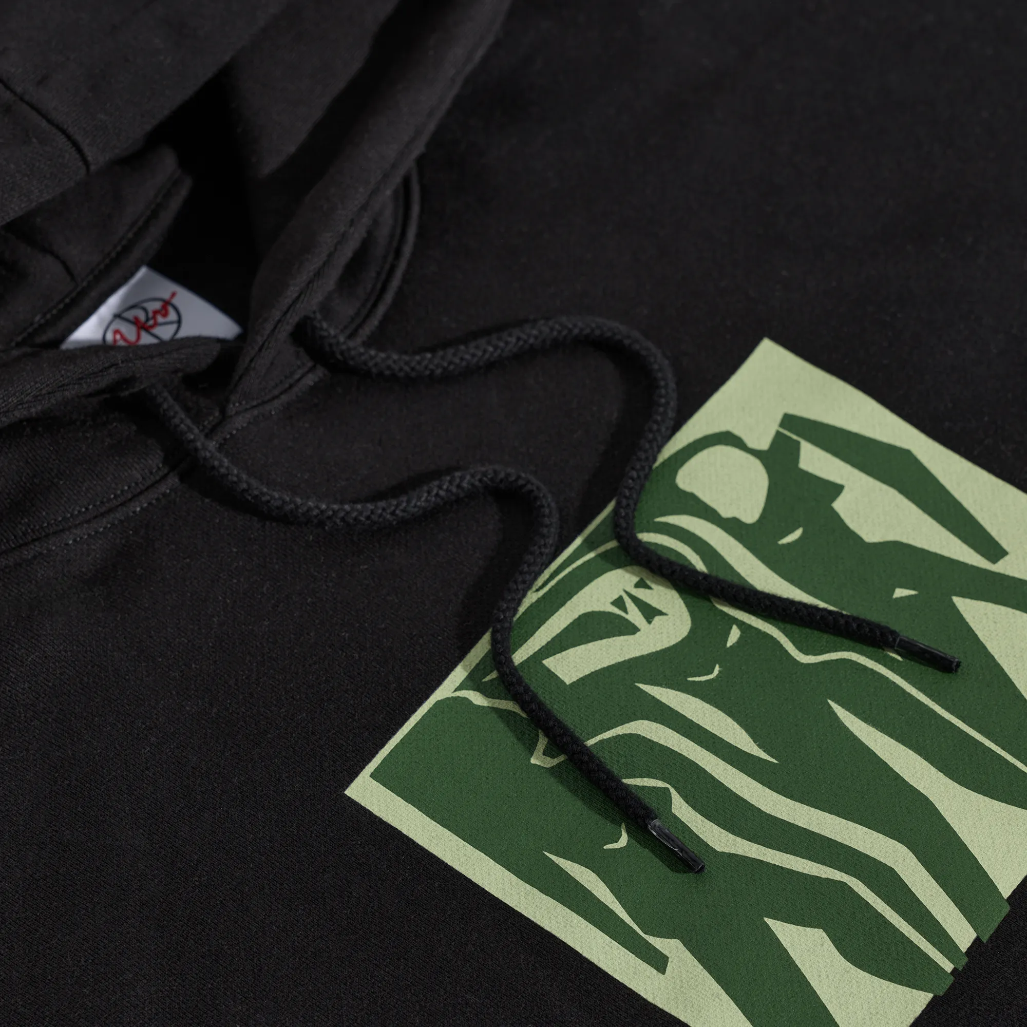 Dave Hoodie | Cut Outs - Black sold by Polar Skate product image thumbnail 3