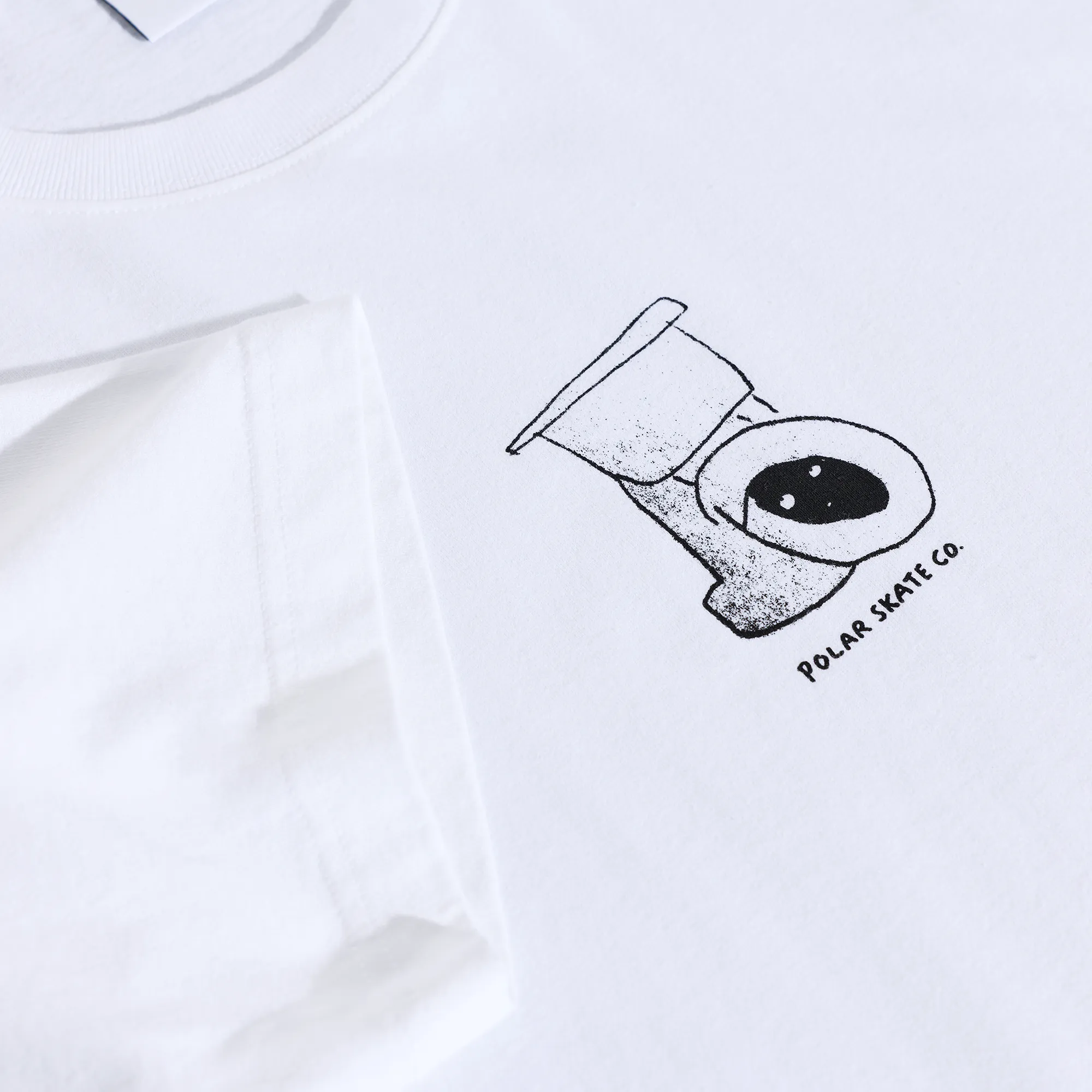 Tee | Toilet - White sold by Polar Skate product image thumbnail 3