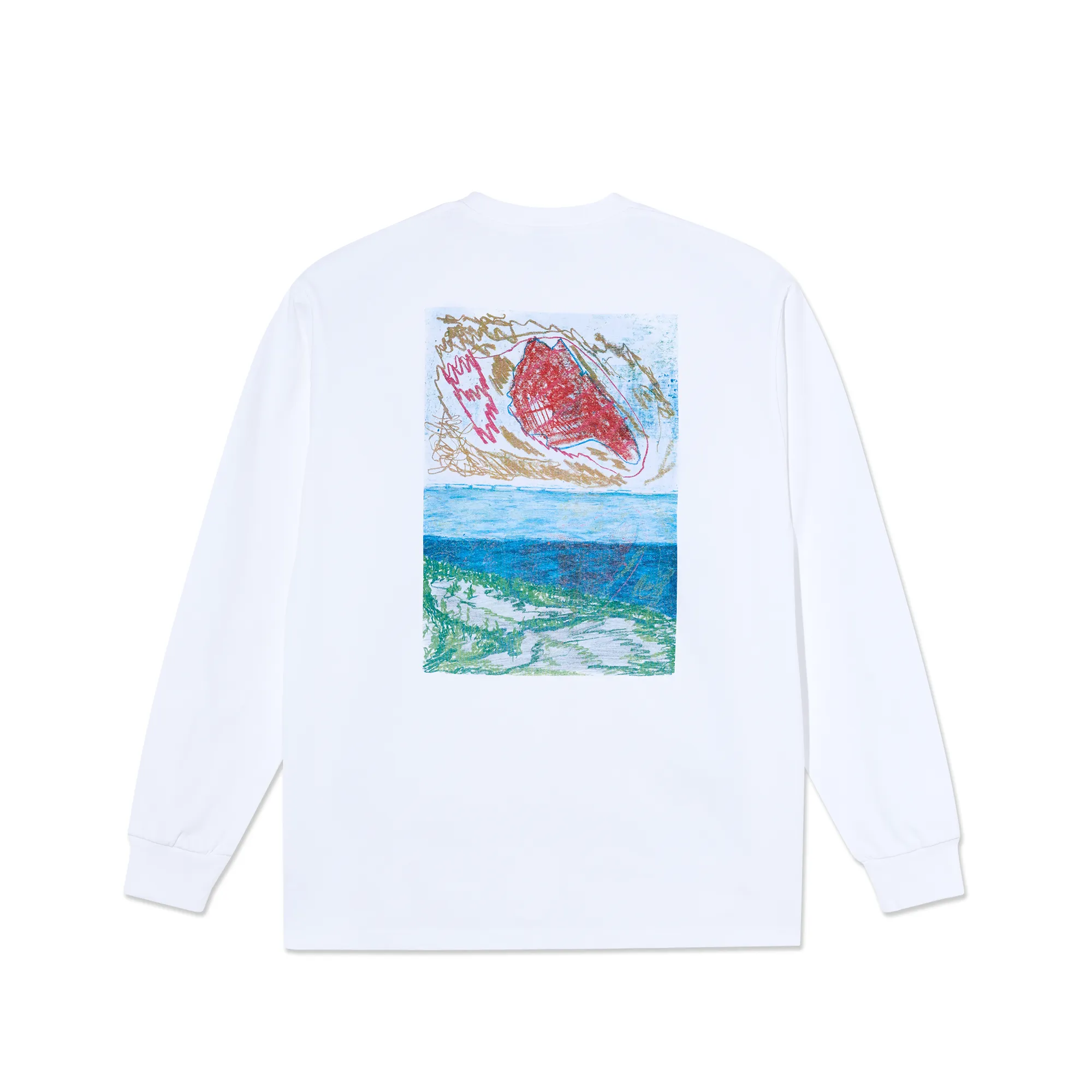 LS Tee | Dunes - White sold by Polar Skate product image thumbnail 2