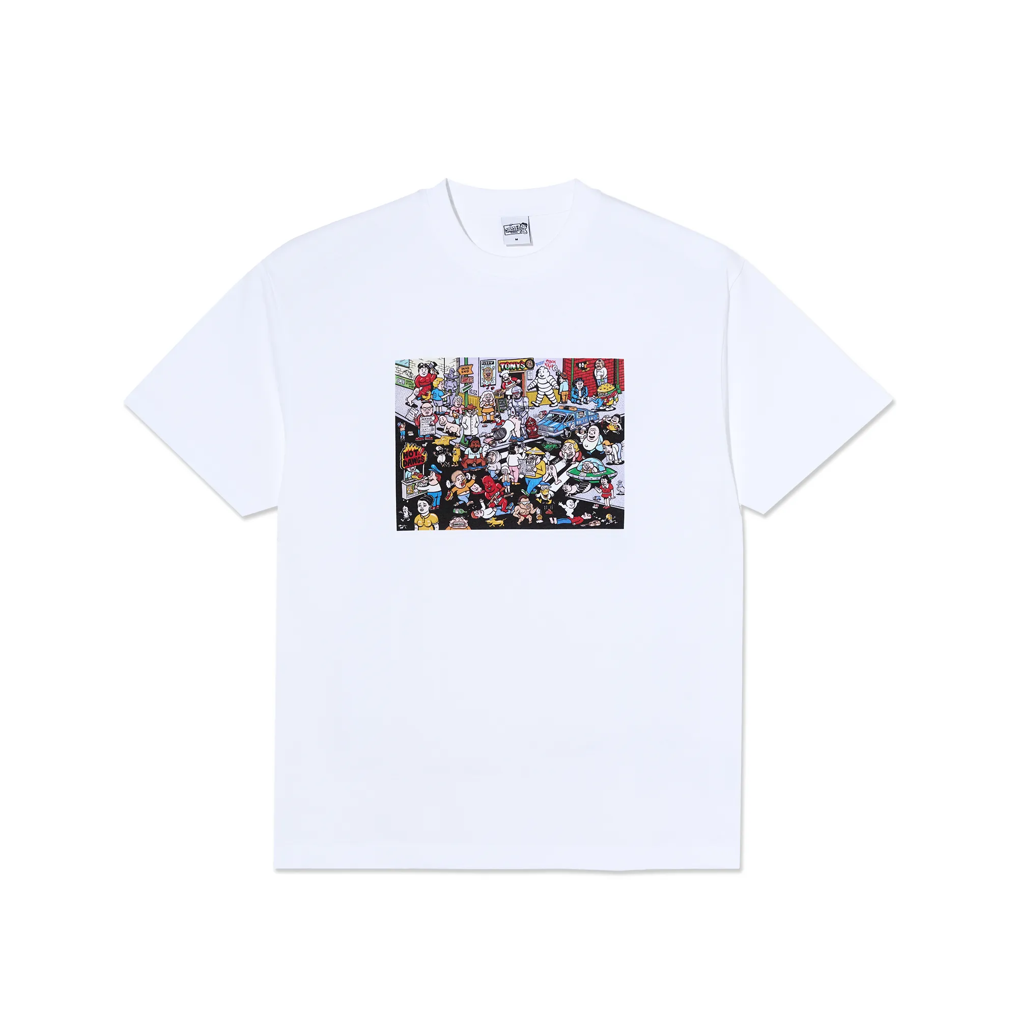 Tee | Street Corner - White sold by Polar Skate