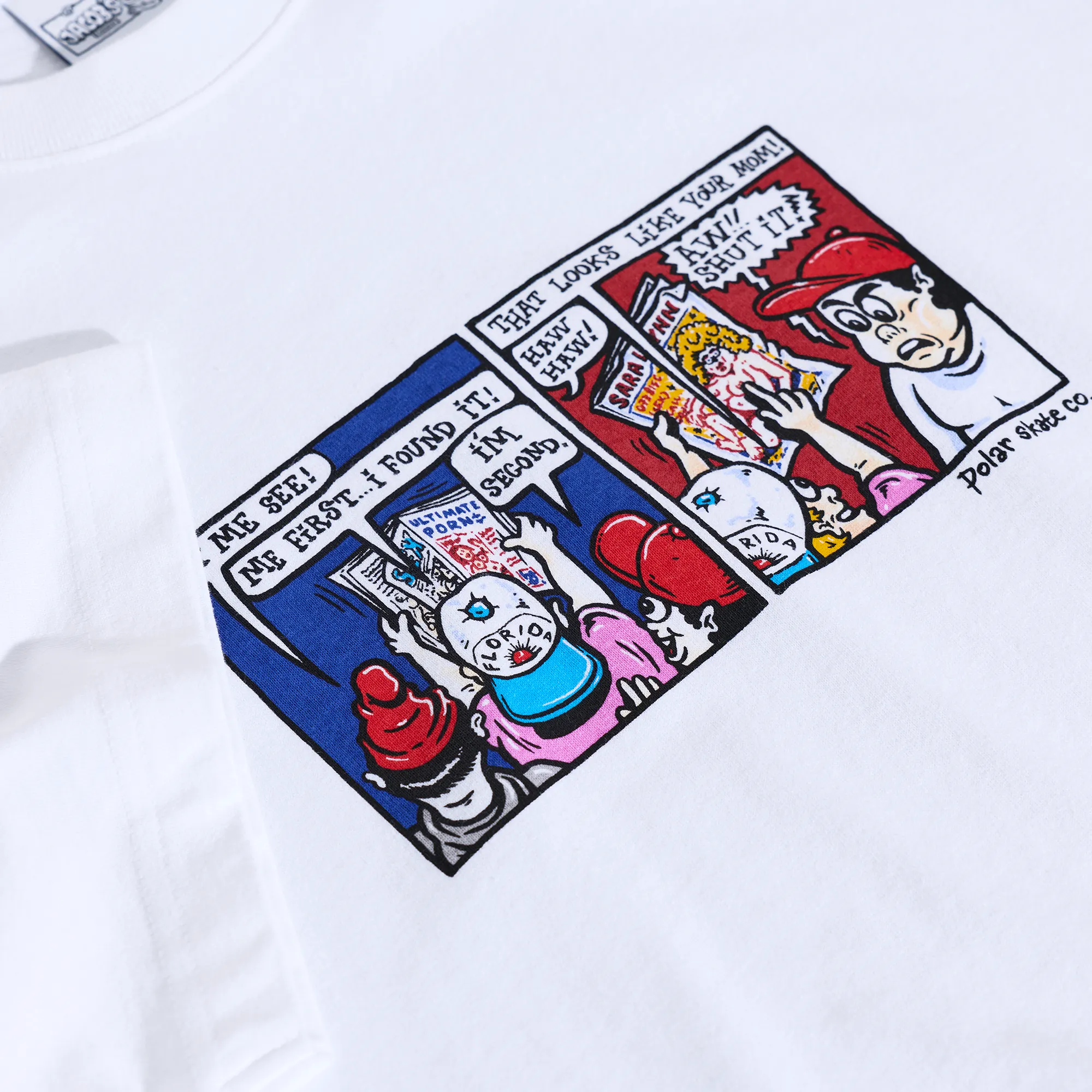 Tee | Shut It! - White sold by Polar Skate product image thumbnail 3