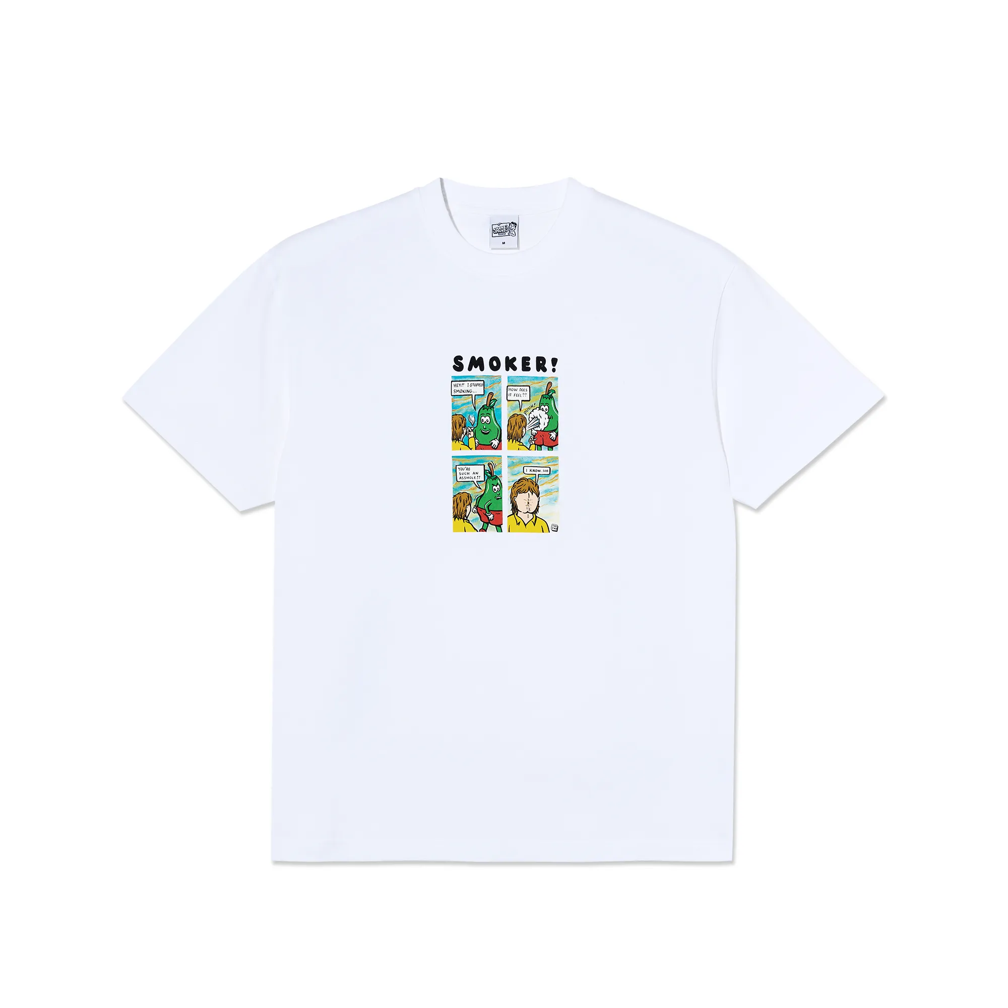 Tee | Smoker! - White sold by Polar Skate