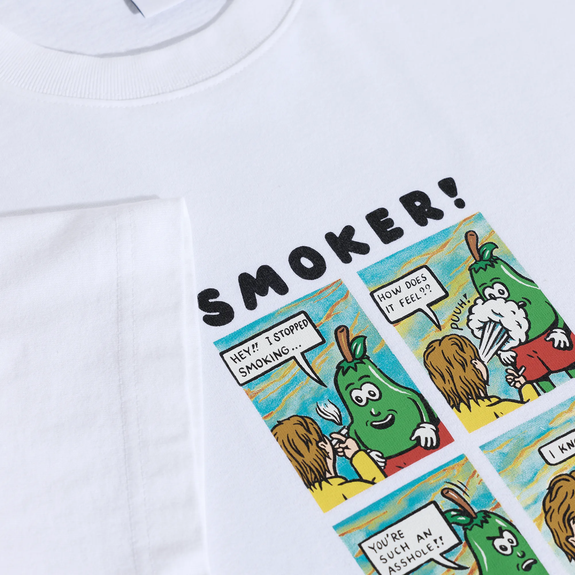 Tee | Smoker! - White sold by Polar Skate product image thumbnail 3