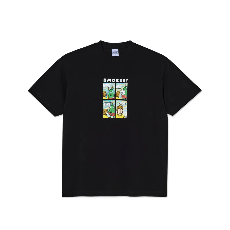 Tee | Smoker! - Black sold by Polar Skate