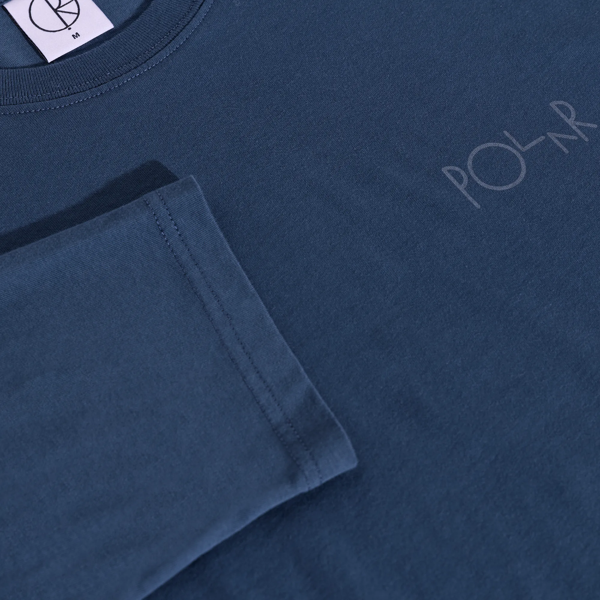 Steve Tee LS | Stroke Logo - Space Blue sold by Polar Skate product image thumbnail 3