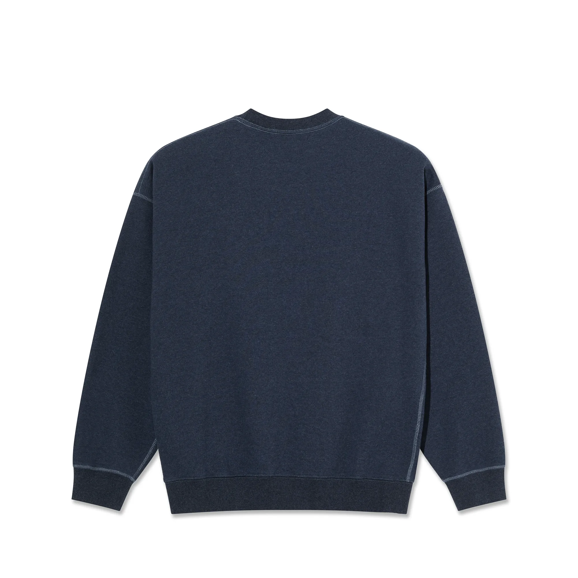 Frankie Crewneck - Navy Melange sold by Polar Skate product image thumbnail 2