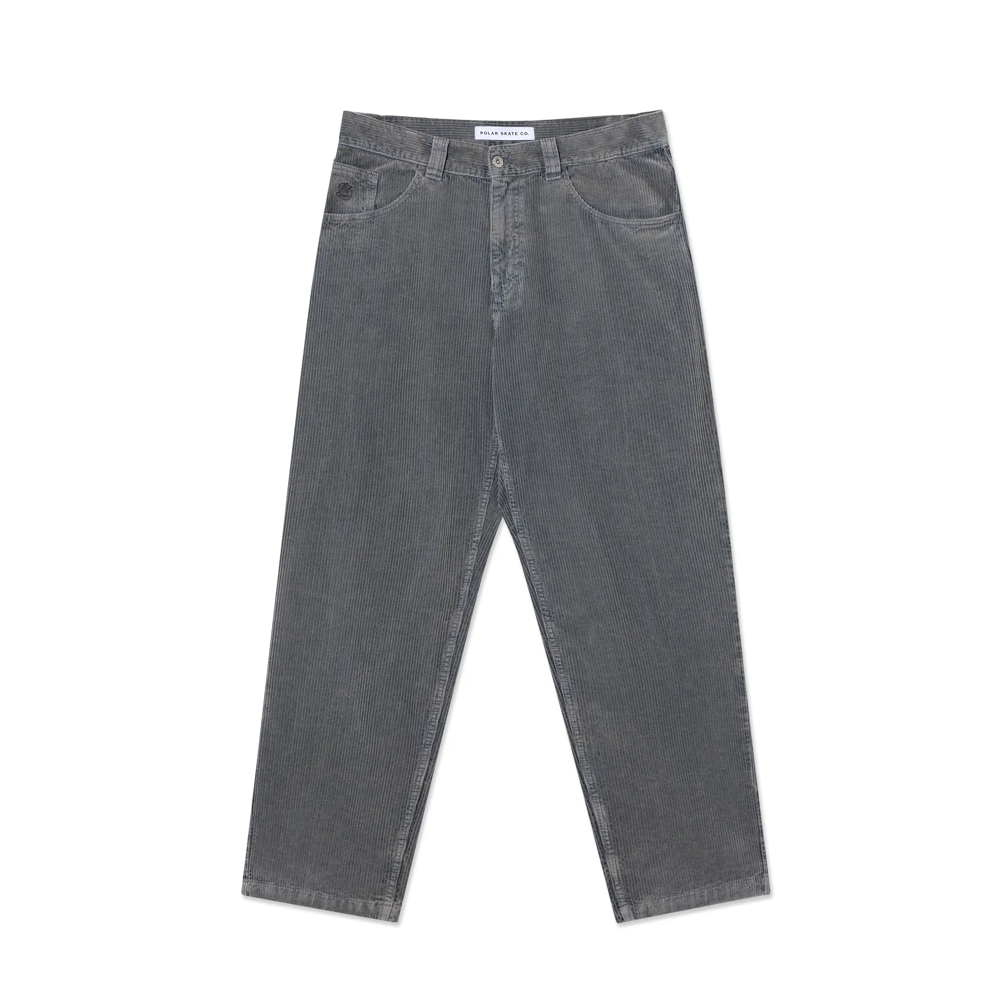 93 Pants | Ovedyed Cord - Blueish Grey sold by Polar Skate