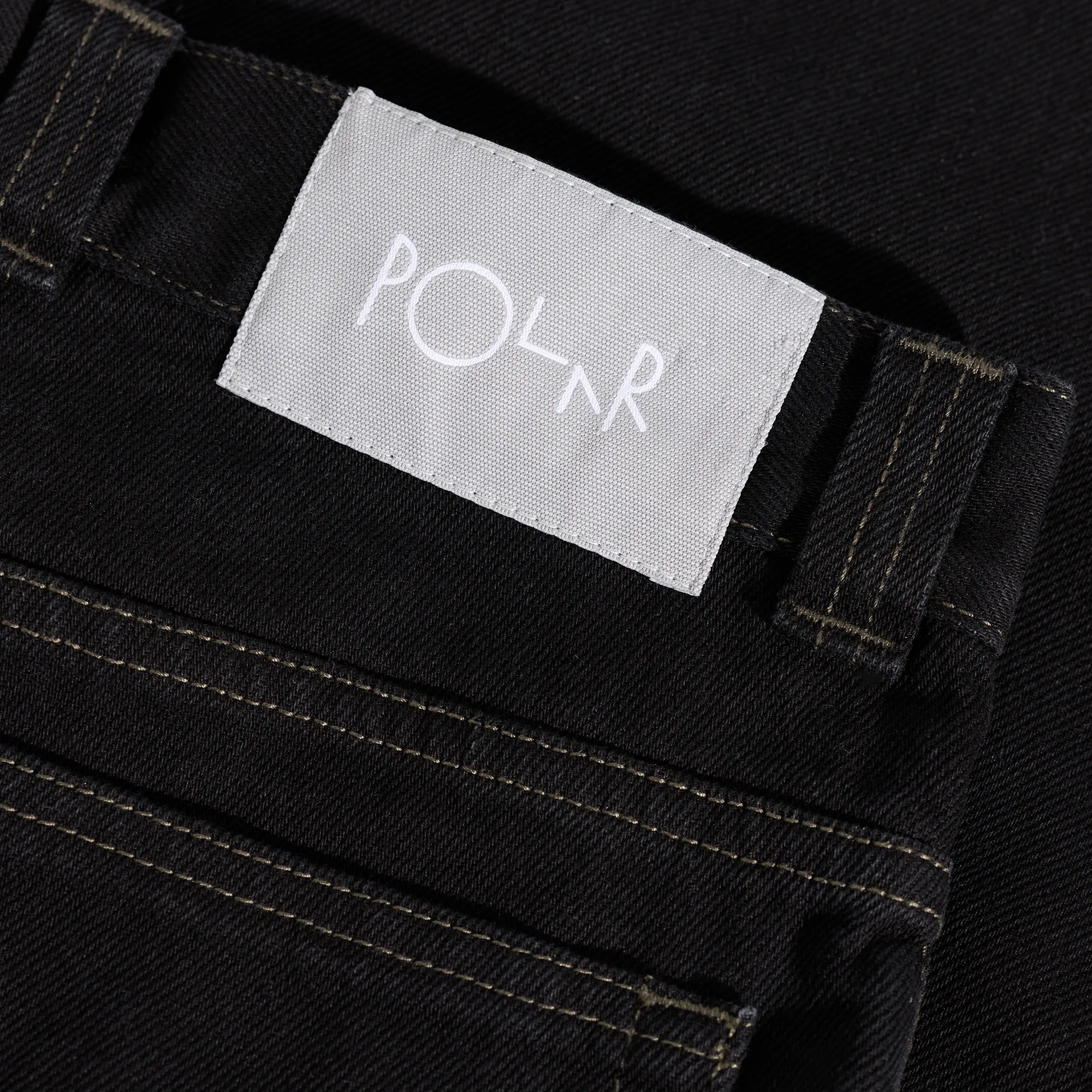93 Pants | Contrast Stitching - Black/Dark Olive sold by Polar Skate product image thumbnail 5