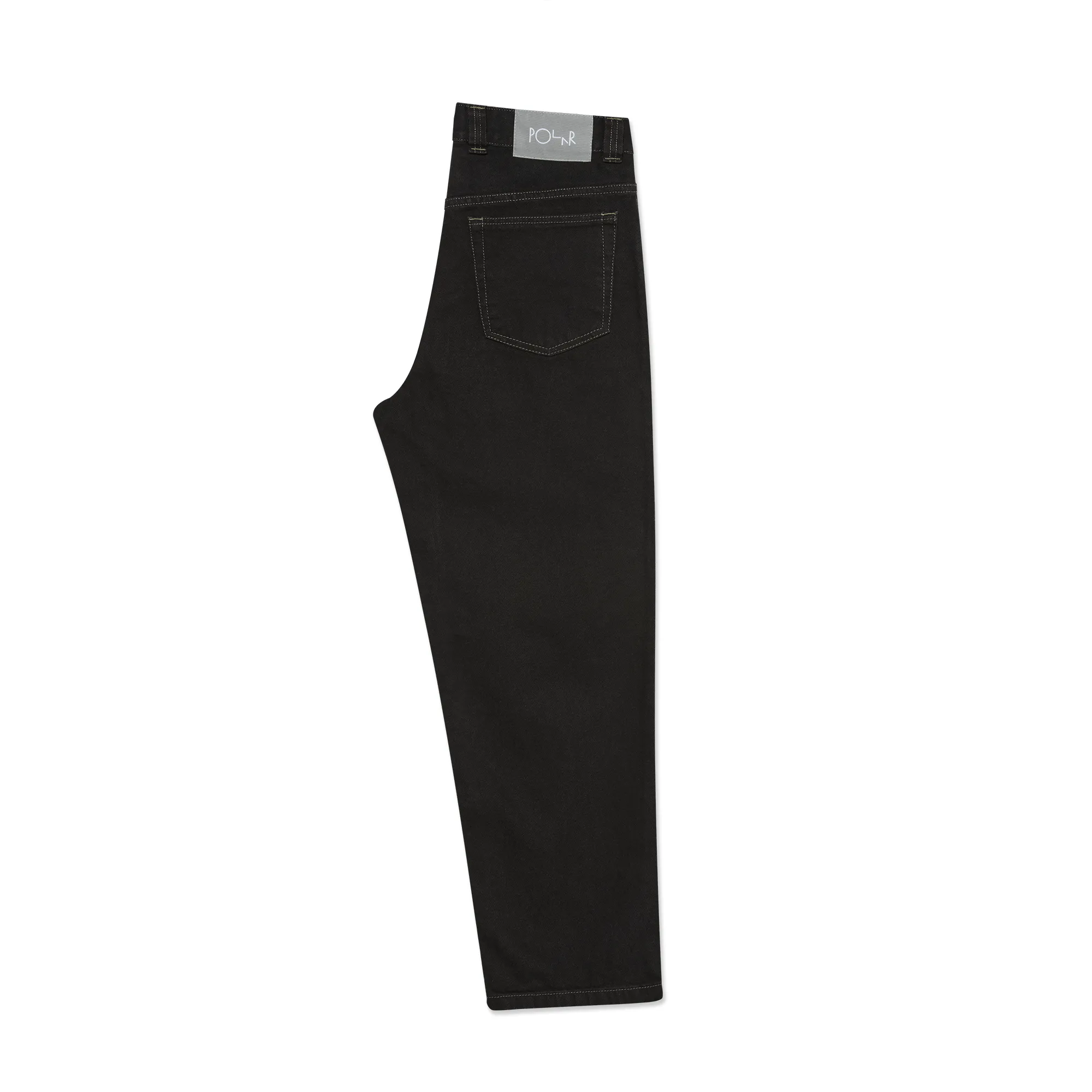 93 Pants | Contrast Stitching - Black/Dark Olive sold by Polar Skate product image thumbnail 3