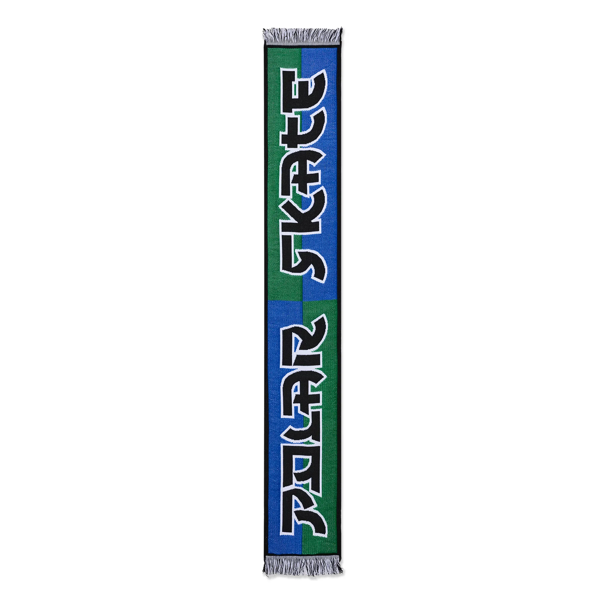 Football Scarf | Squares - Blue / Green sold by Polar Skate product image thumbnail 2