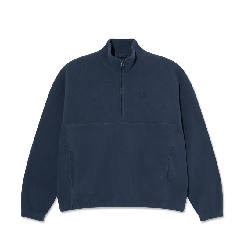 Ivan Half Zip Sweatshirt - Grey Blue sold by Polar Skate