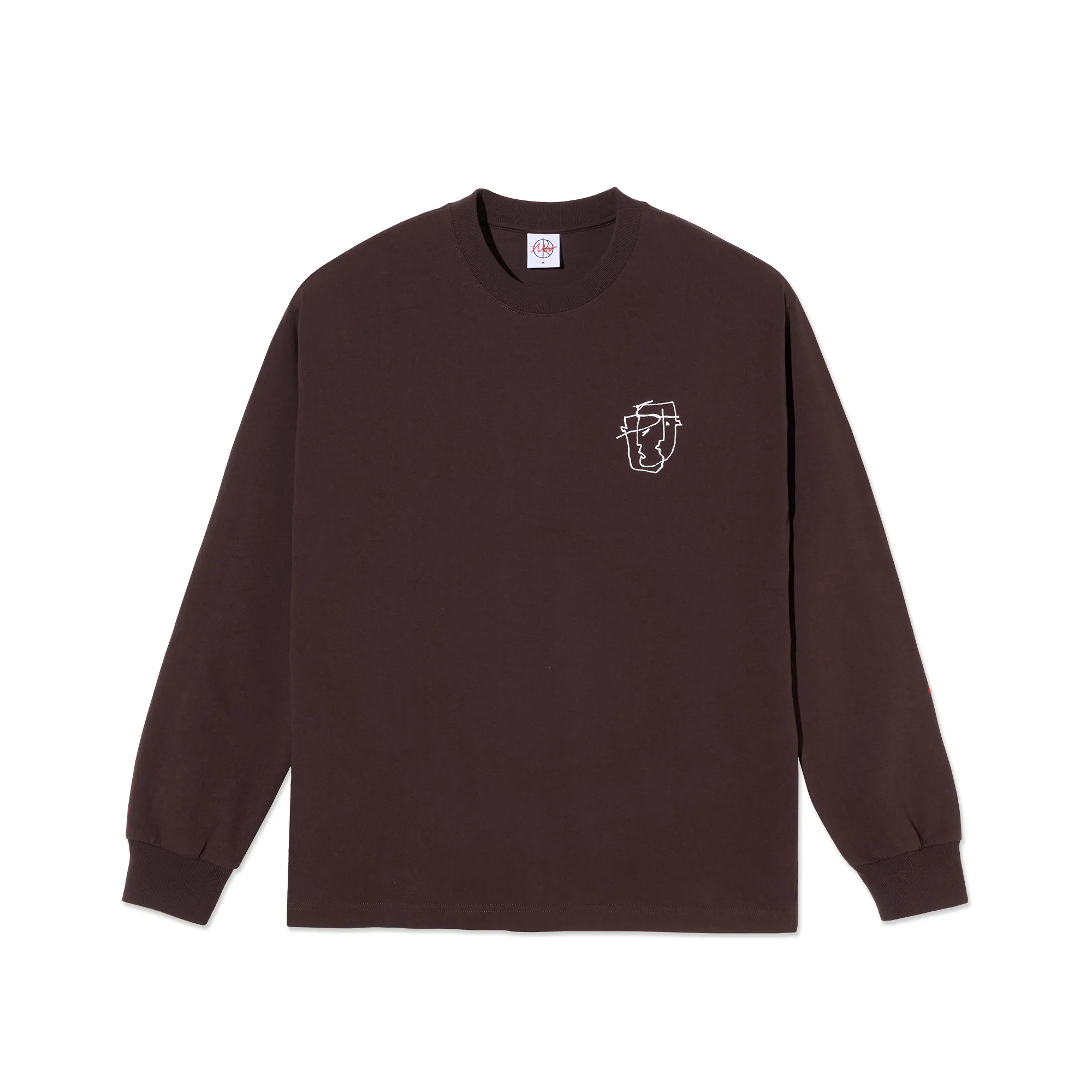 LS Tee |Tied Up - Chocolate sold by Polar Skate