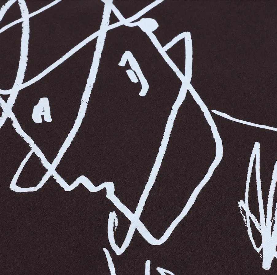 LS Tee |Tied Up - Chocolate sold by Polar Skate product image thumbnail 4