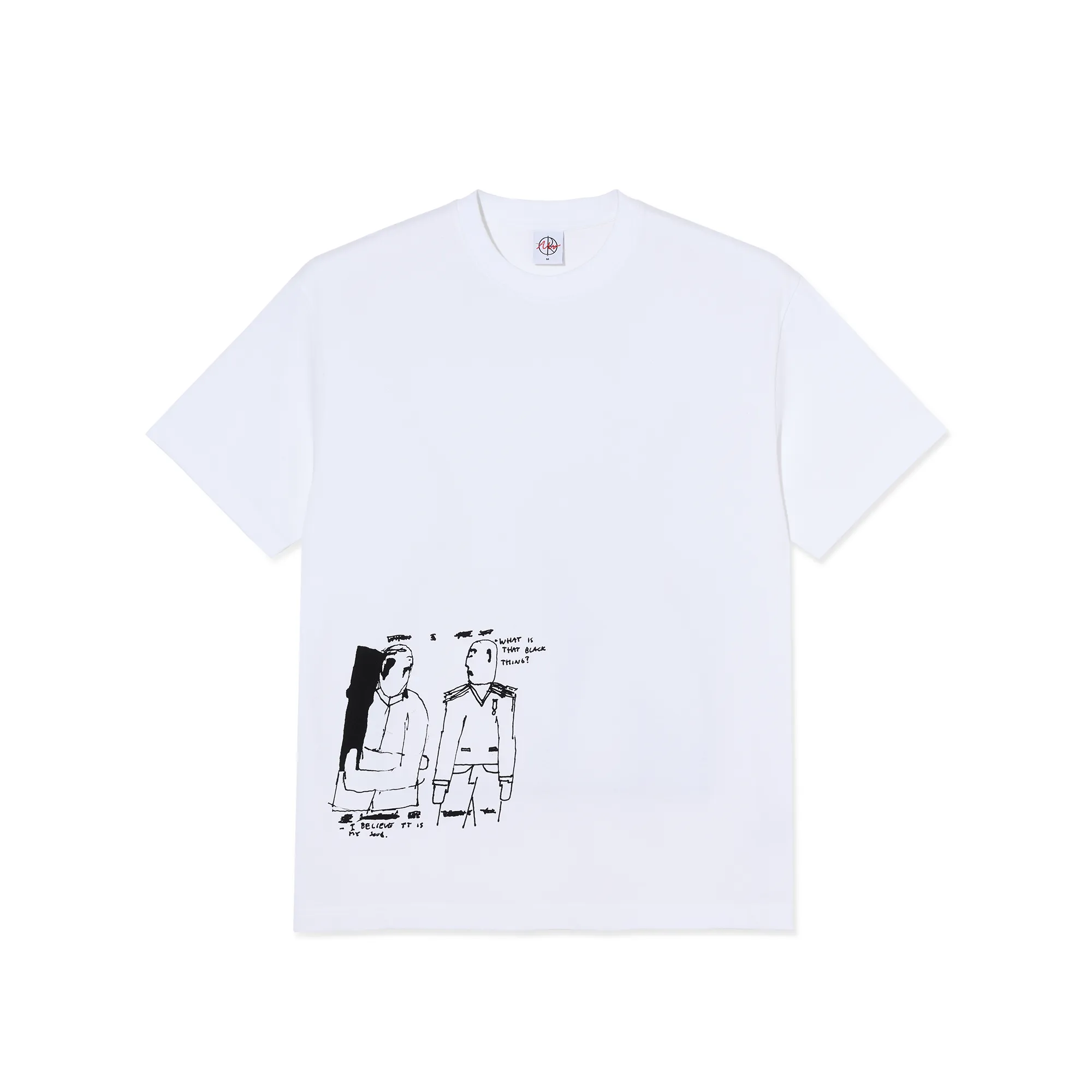 Tee | The End - White sold by Polar Skate
