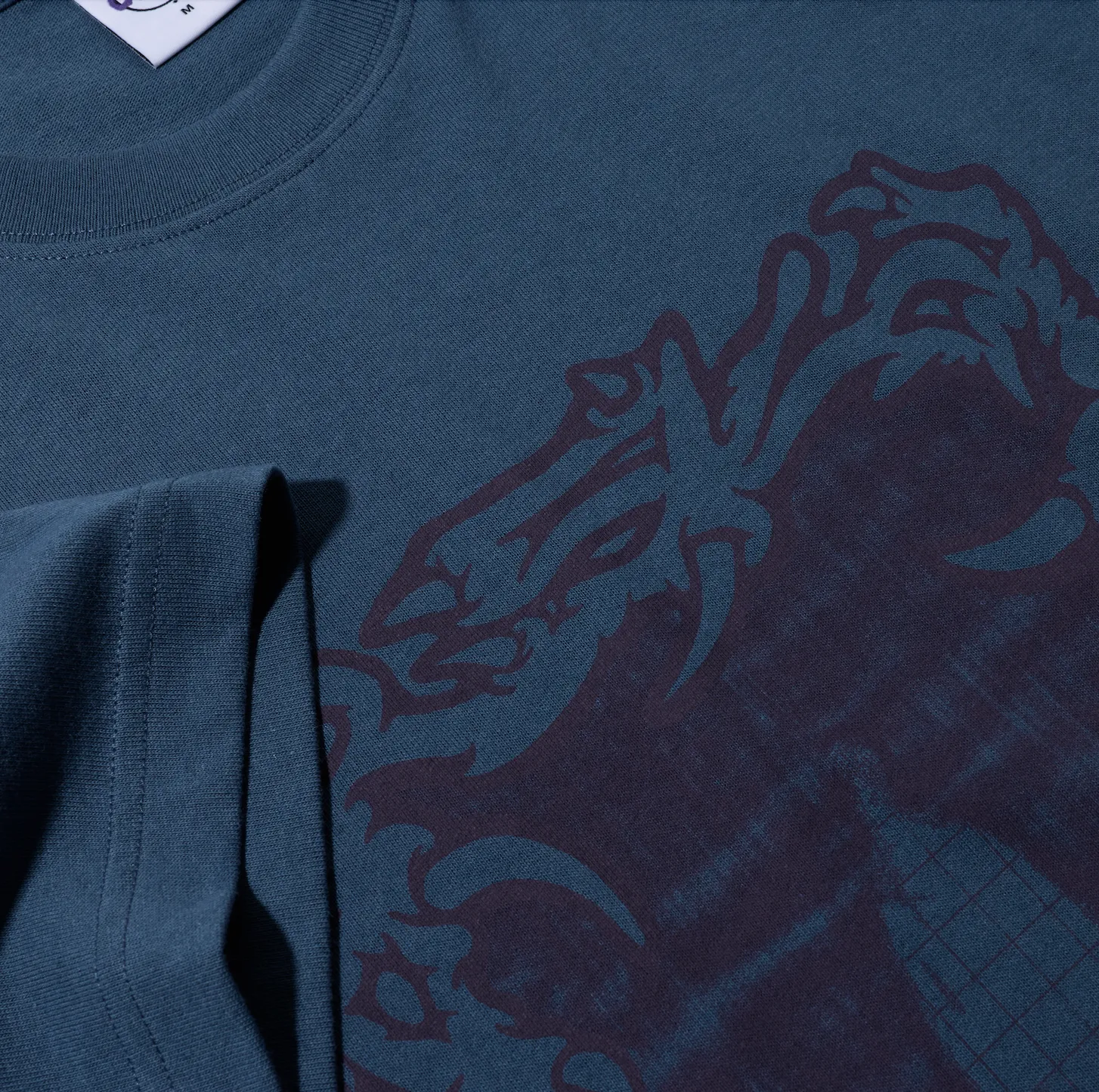 Tee | Passing Resemblance - Grey Blue sold by Polar Skate product image thumbnail 3