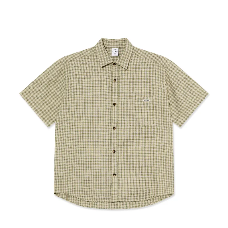 Mitchell Shirt - Beige/Green sold by Polar Skate