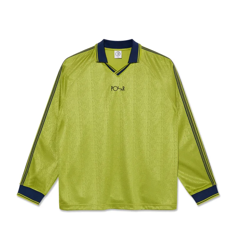 Davie LS Shirt - Peridot/Dark Blue sold by Polar Skate