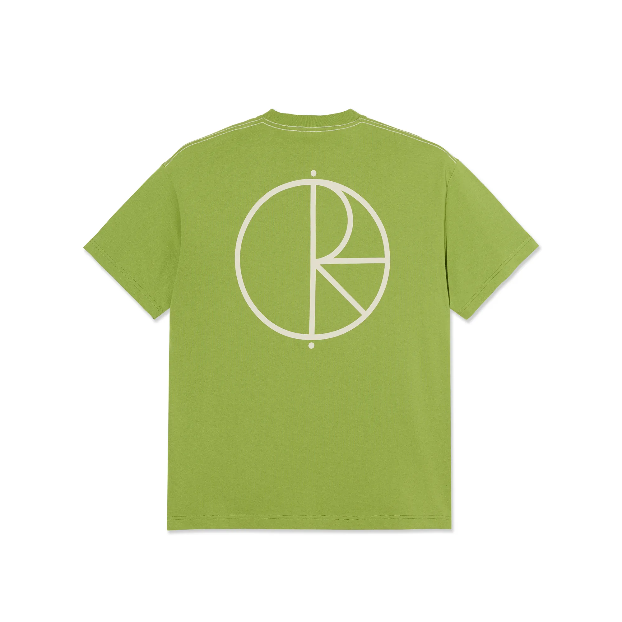 Contrast Tee I Stroke Logo - Peridot sold by Polar Skate