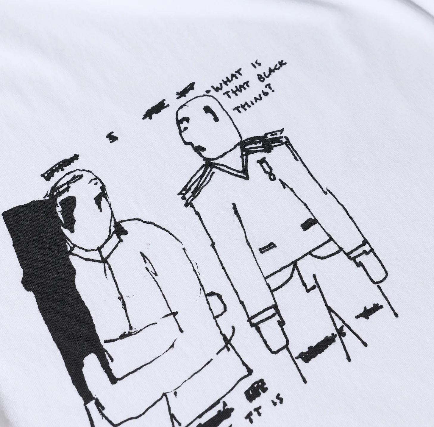 LS Tee | The End - White sold by Polar Skate product image thumbnail 4