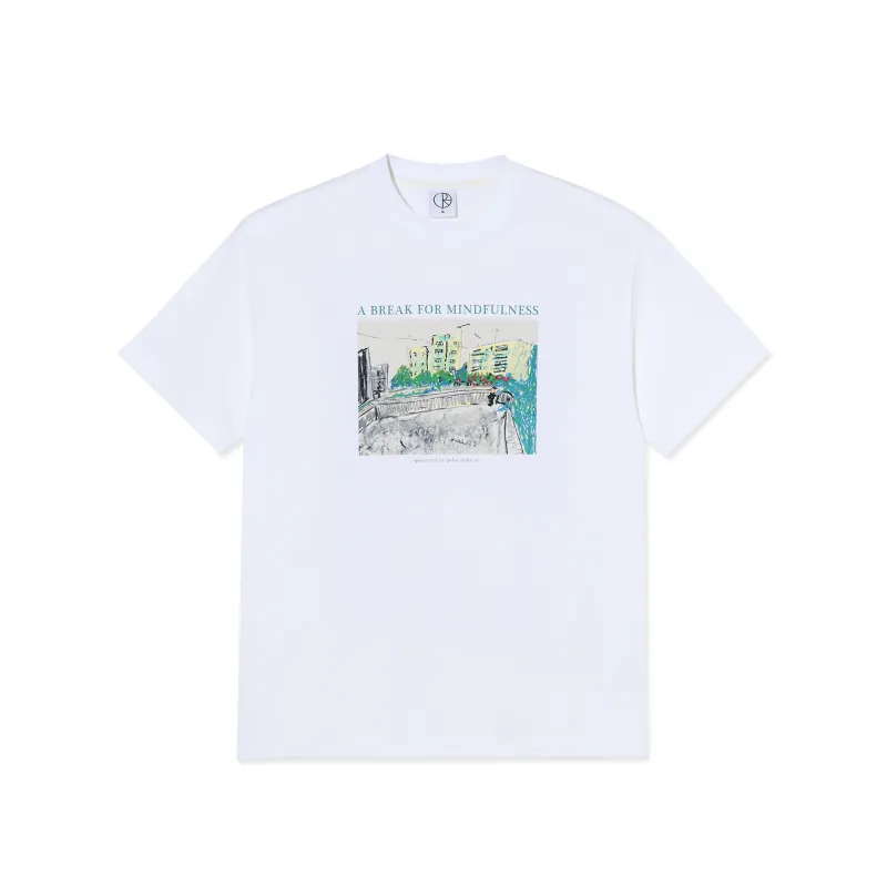 Tee | Mindfulness - White made by Polar Skate
