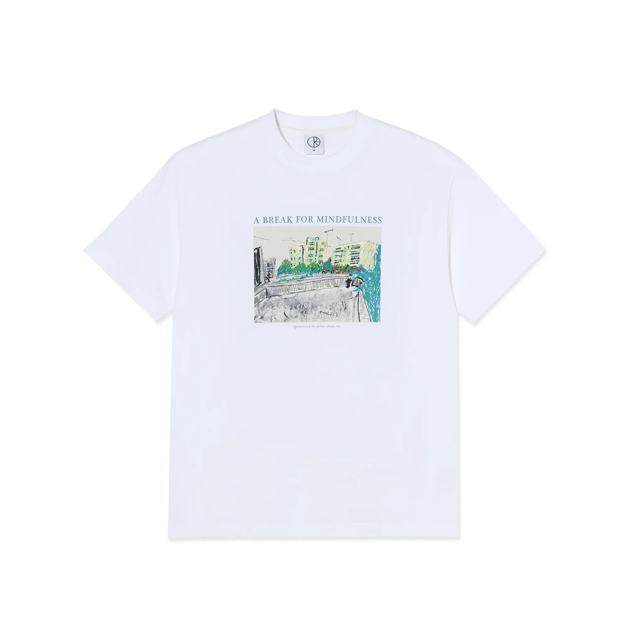 Tee | Mindfulness - White sold by Polar Skate