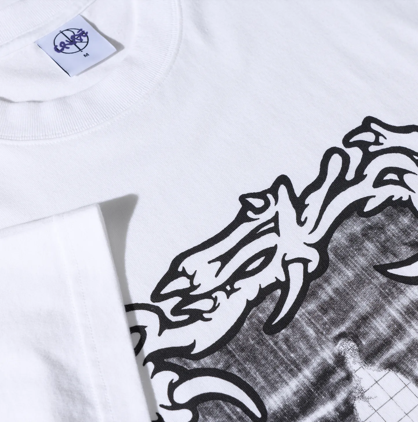 Tee | Passing Resemblance - White sold by Polar Skate product image thumbnail 3