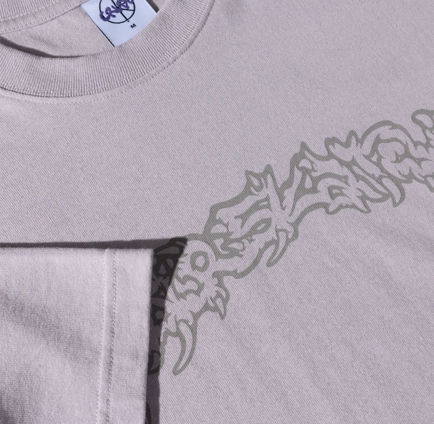 Tee | Conflict Scenario - Pale Purple sold by Polar Skate product image thumbnail 4