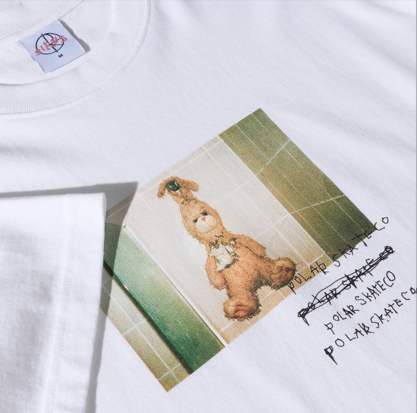 Tee | Bunny 2 - White sold by Polar Skate product image thumbnail 3