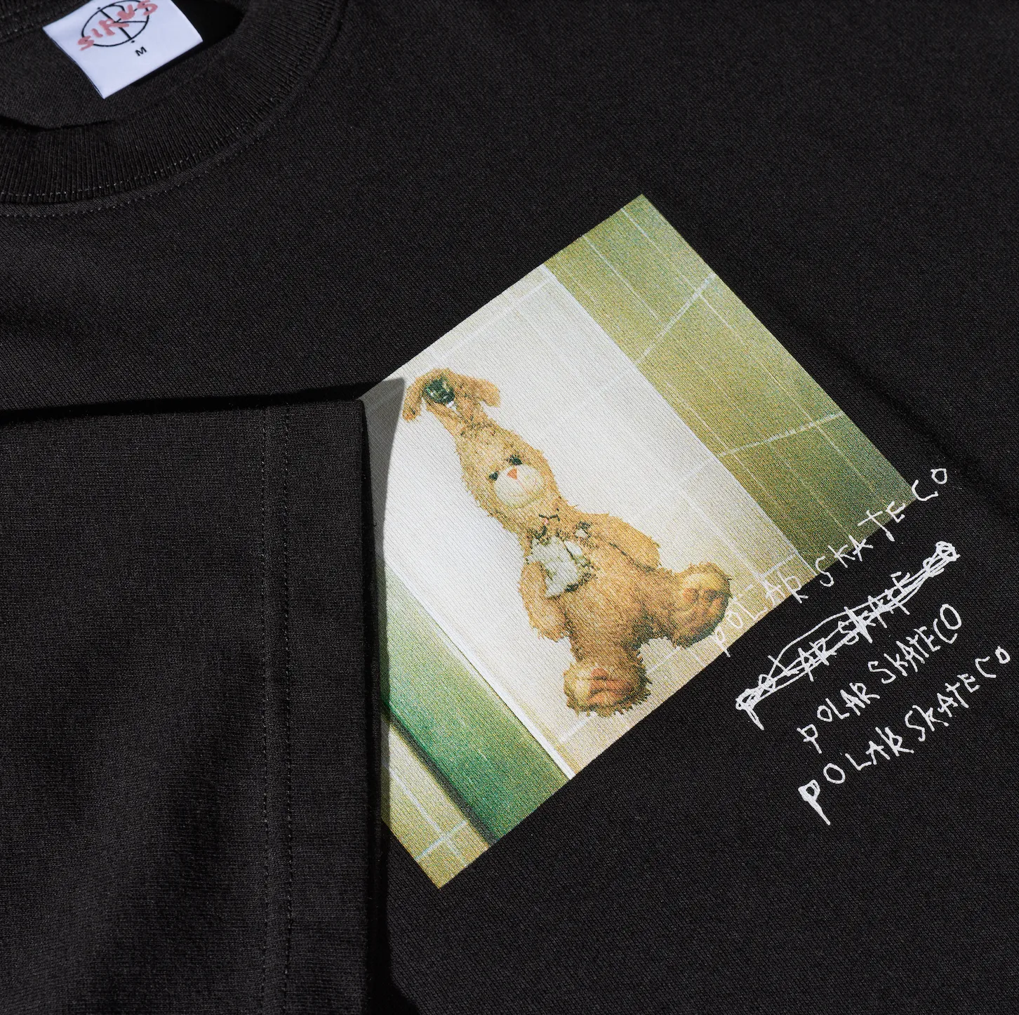 Tee | Bunny 2 - Black sold by Polar Skate product image thumbnail 3