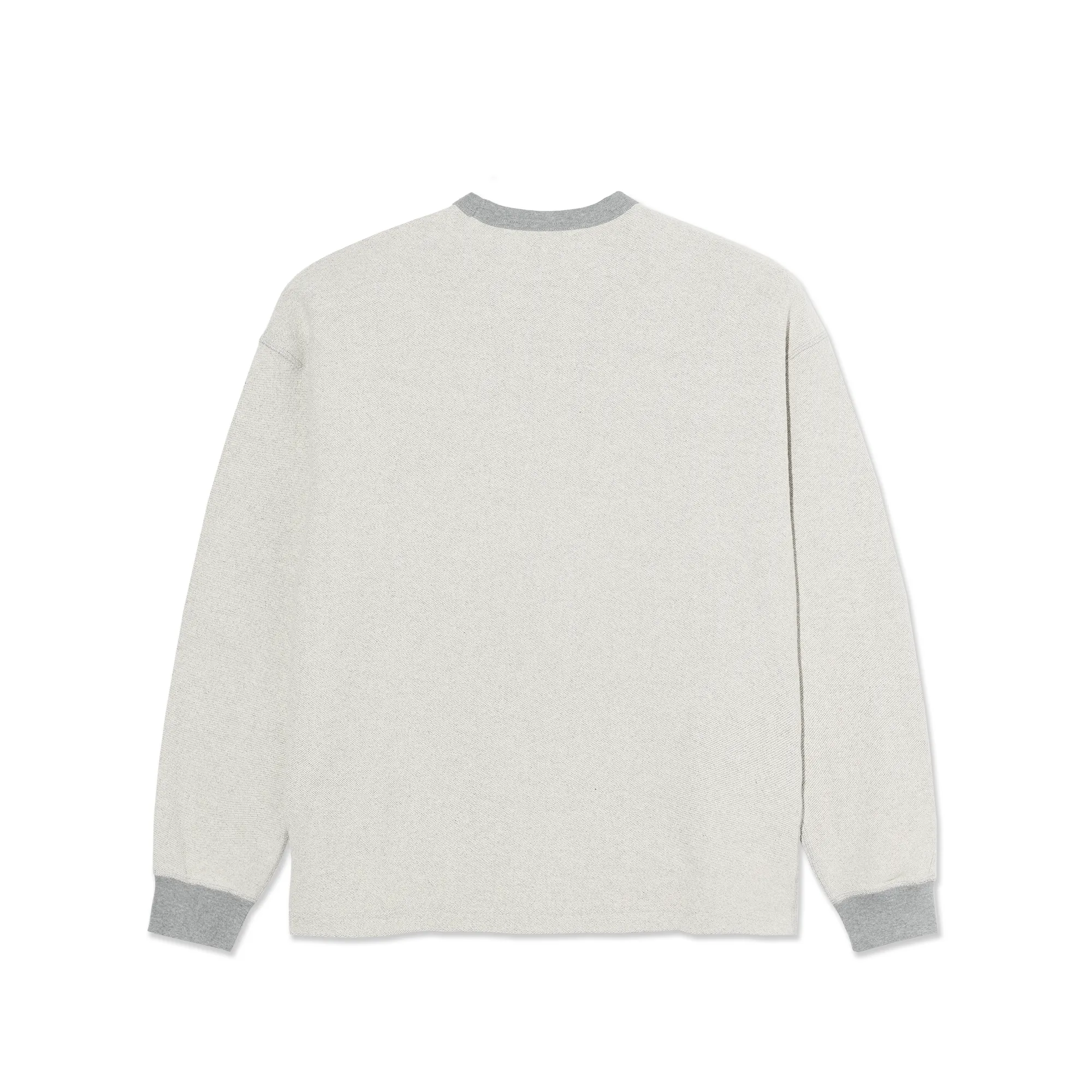 Reversed Sweater - Heather Grey sold by Polar Skate product image thumbnail 2