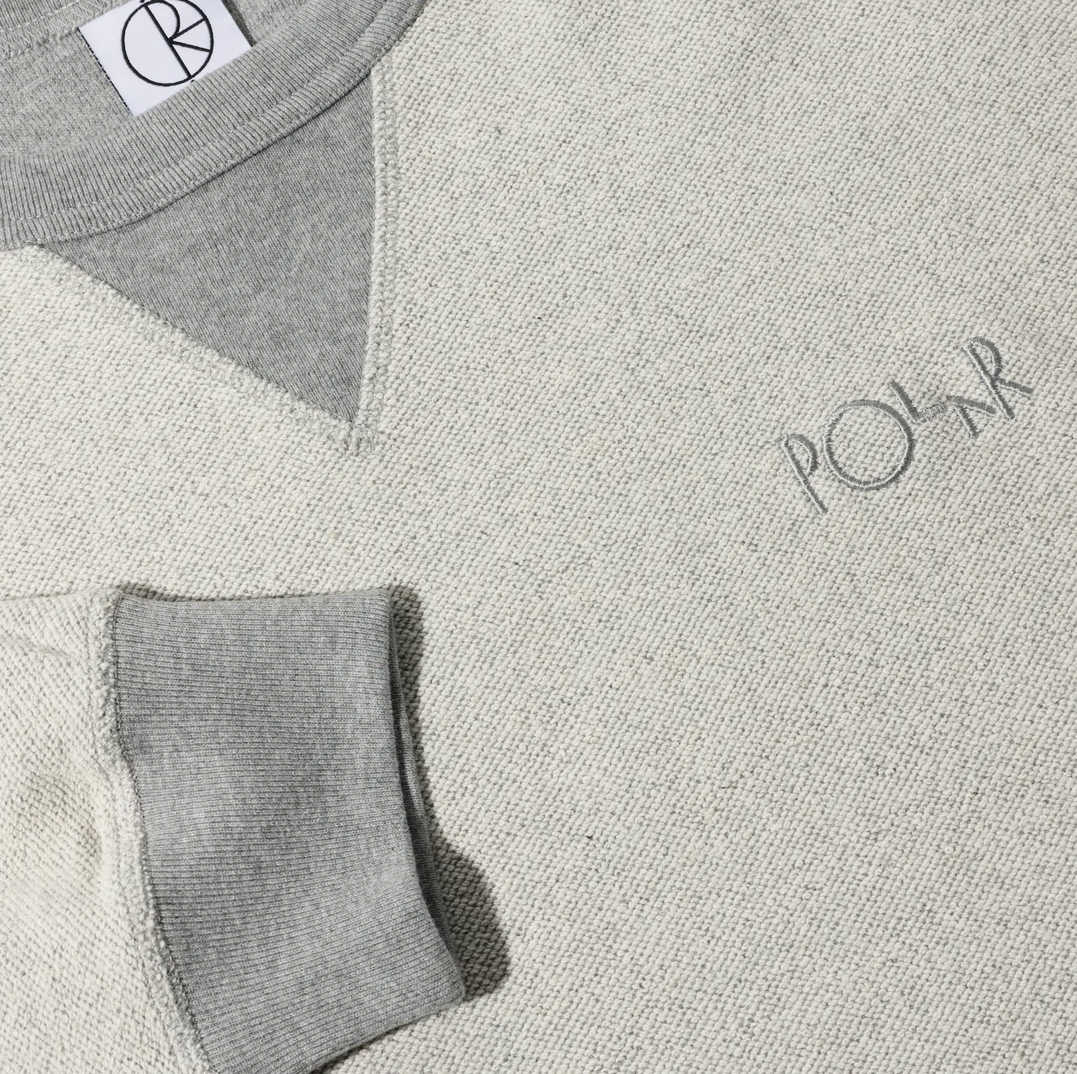 Reversed Sweater - Heather Grey sold by Polar Skate product image thumbnail 3