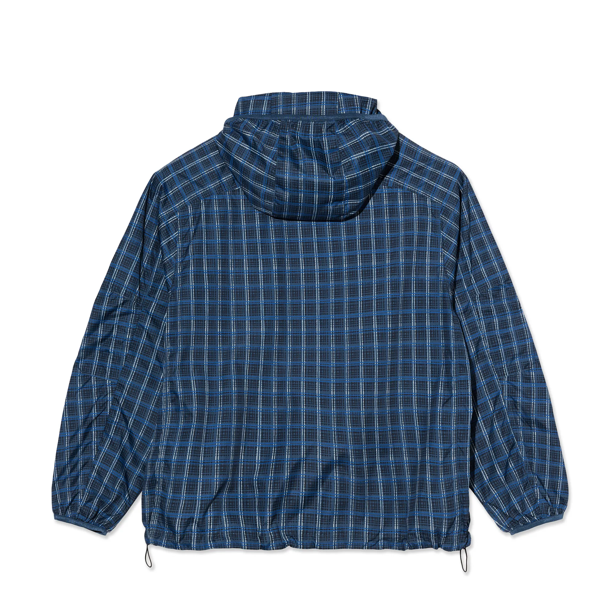 Chase Light Shell Jacket - Blue Check sold by Polar Skate product image thumbnail 4