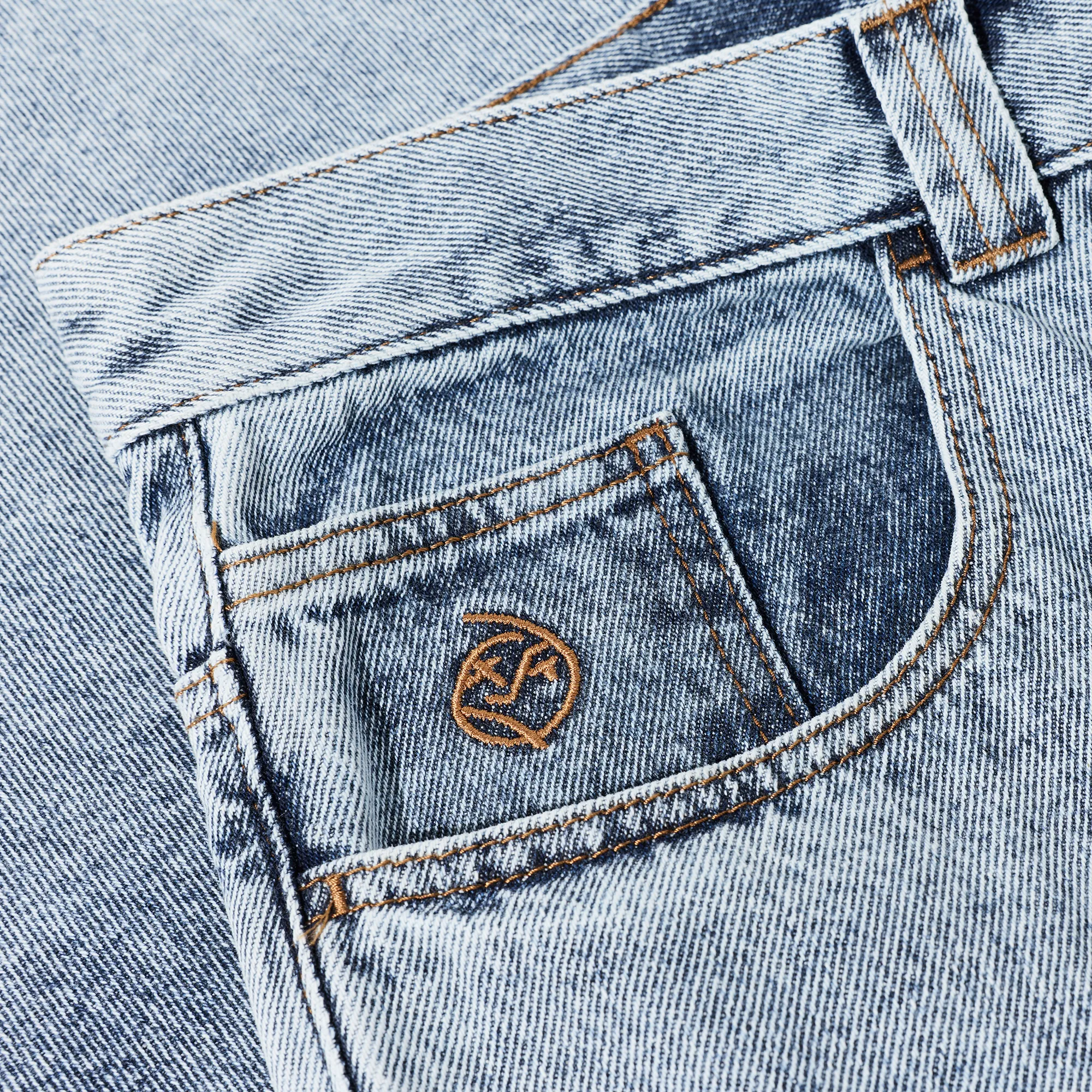 Big Boy Shorts - Heavy Washed Blue sold by Polar Skate product image thumbnail 4