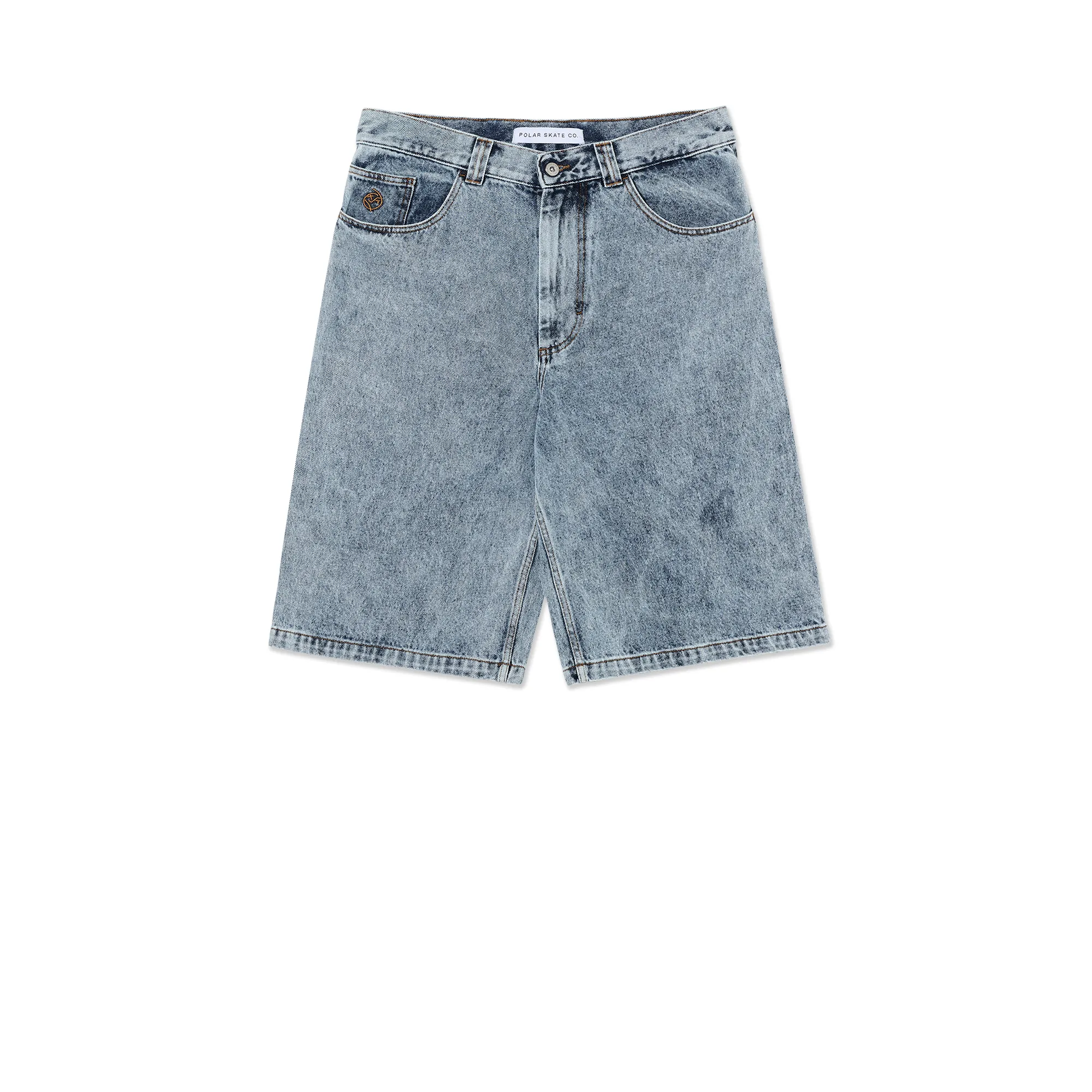 Big Boy Shorts - Heavy Washed Blue sold by Polar Skate