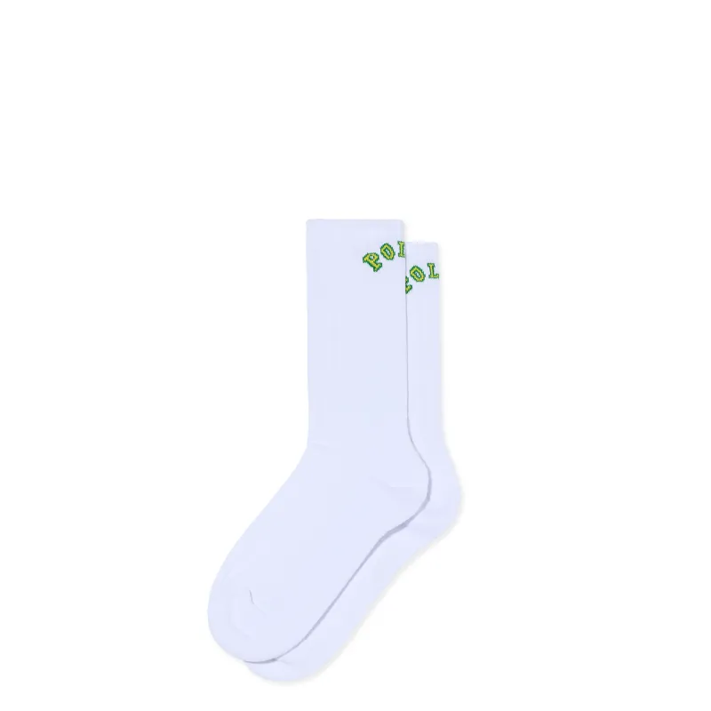 Large Rib Socks | College - White made by Polar Skate