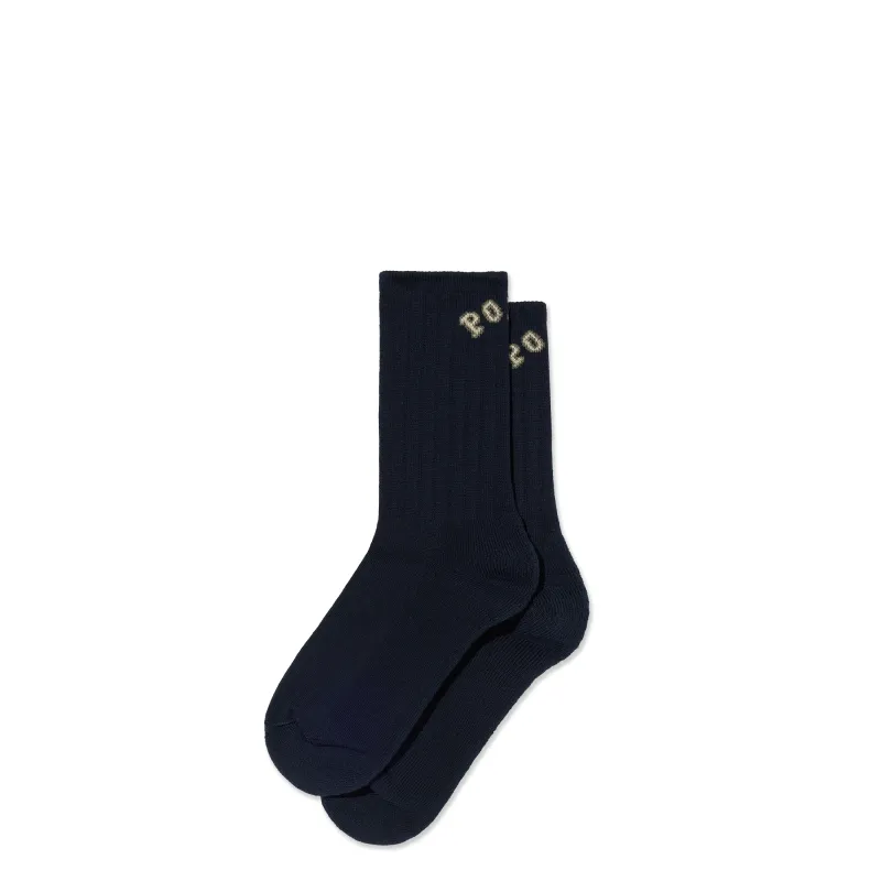 Large Rib Socks | College - Dark Navy made by Polar Skate