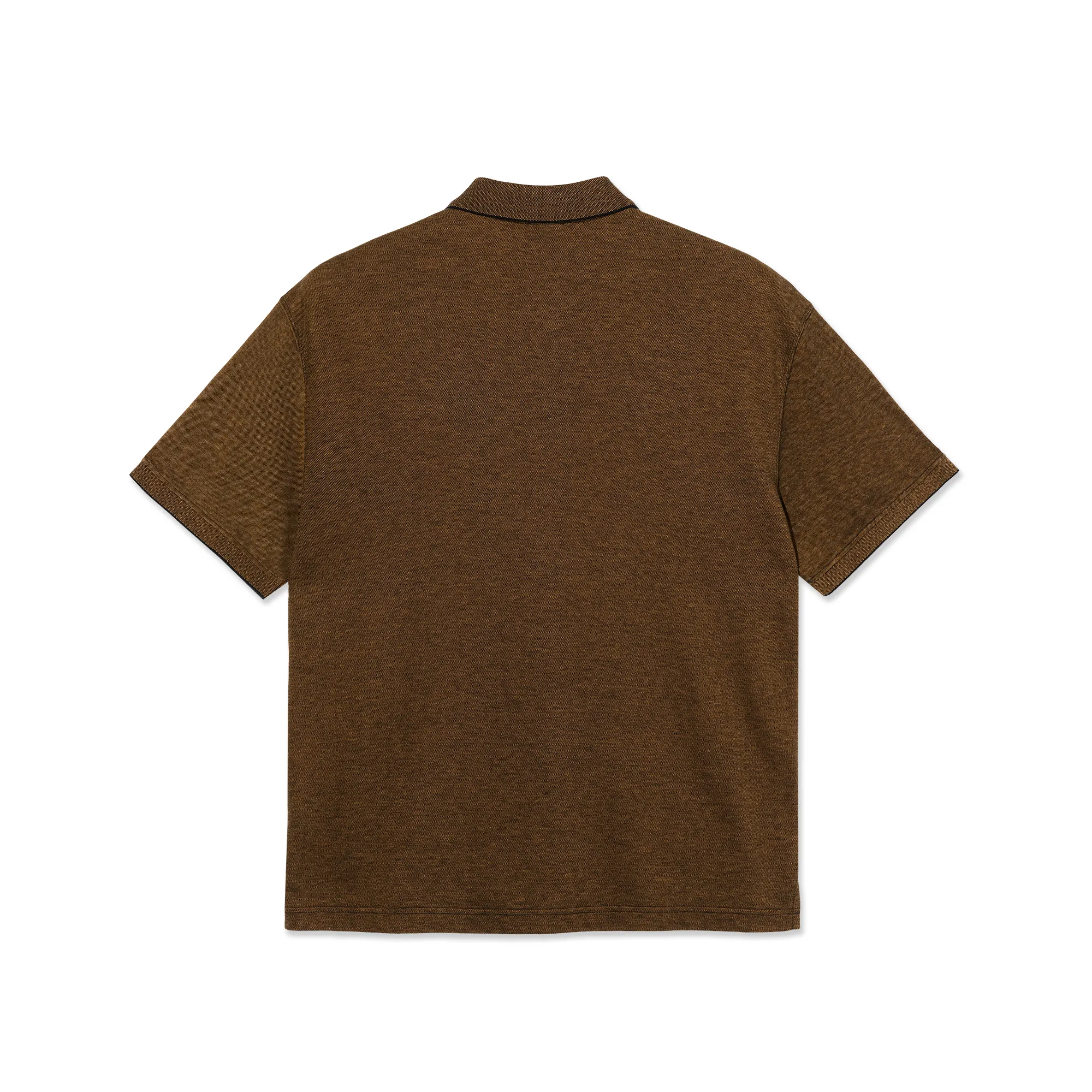 Surf Polo Shirt | Pique - Black/Caramel sold by Polar Skate product image thumbnail 2