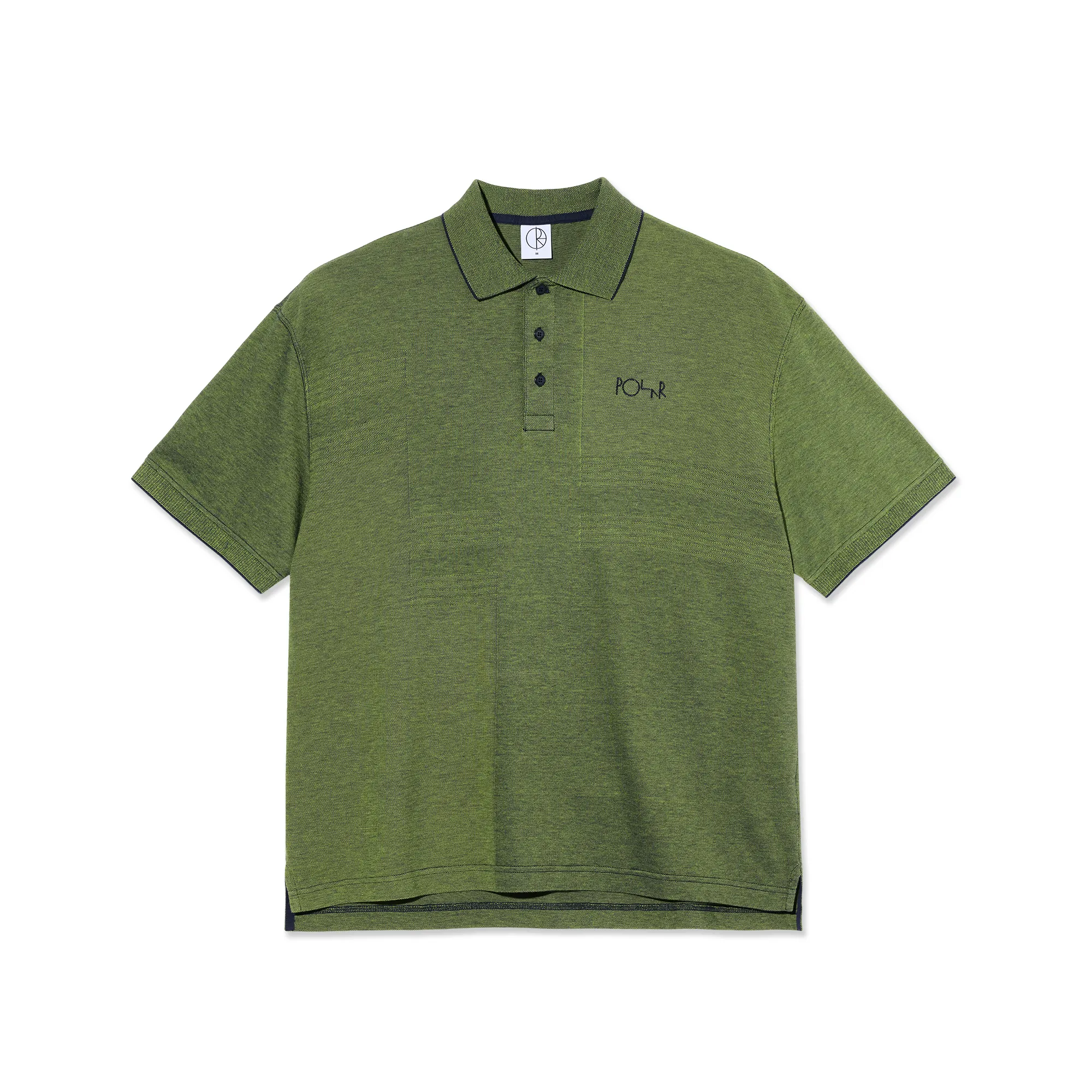 Surf Polo Shirt | Pique - Green/Blue sold by Polar Skate