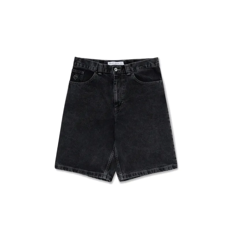 Big Boy Shorts - Silver Black made by Polar Skate