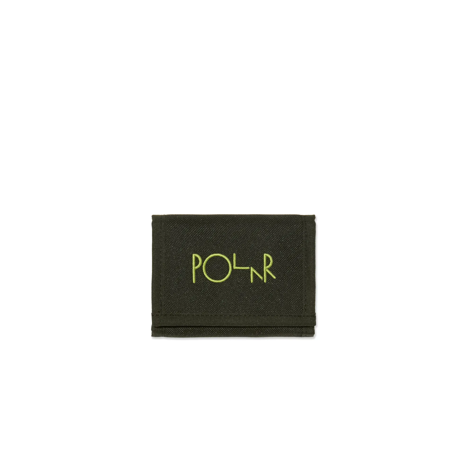 Key Wallet | Script Logo - Black/Lime sold by Polar Skate
