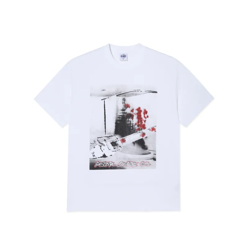 Tee | Chainsaw - White made by Polar Skate