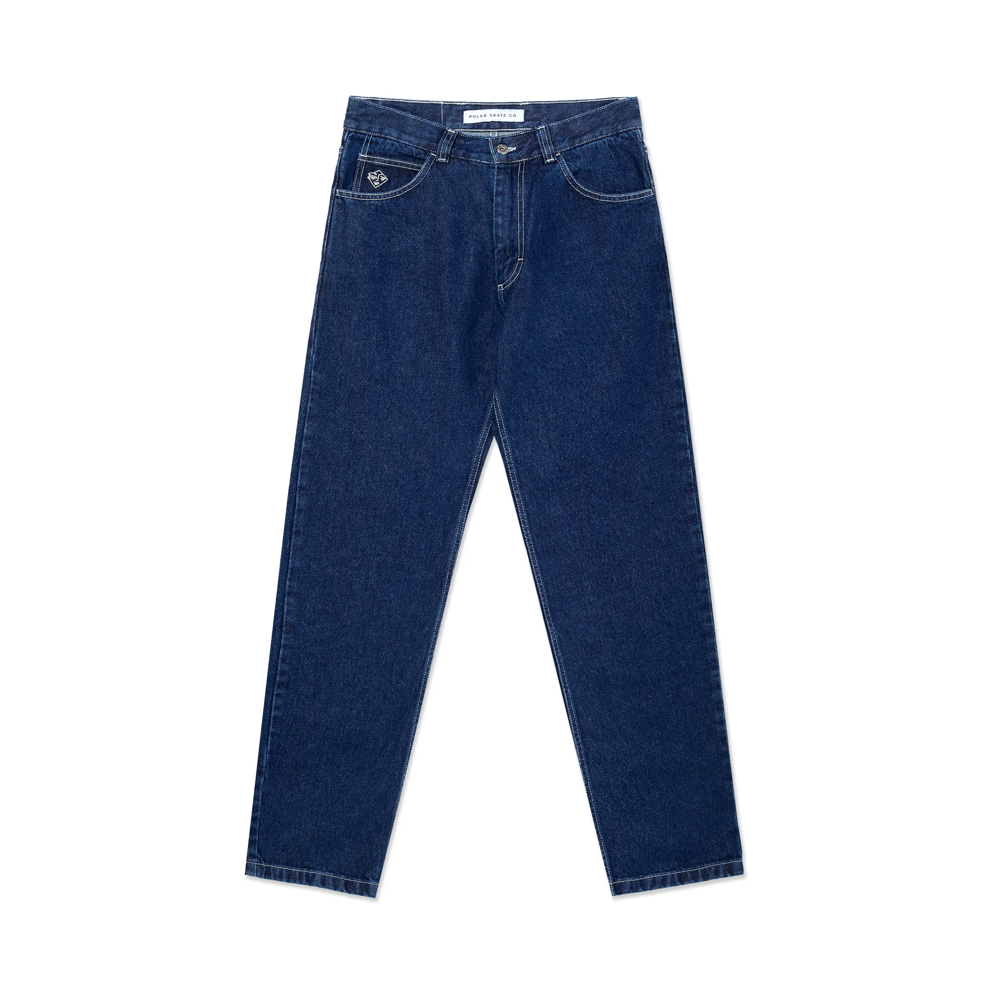 89 Pants - Dark Blue w/ White Stitching sold by Polar Skate