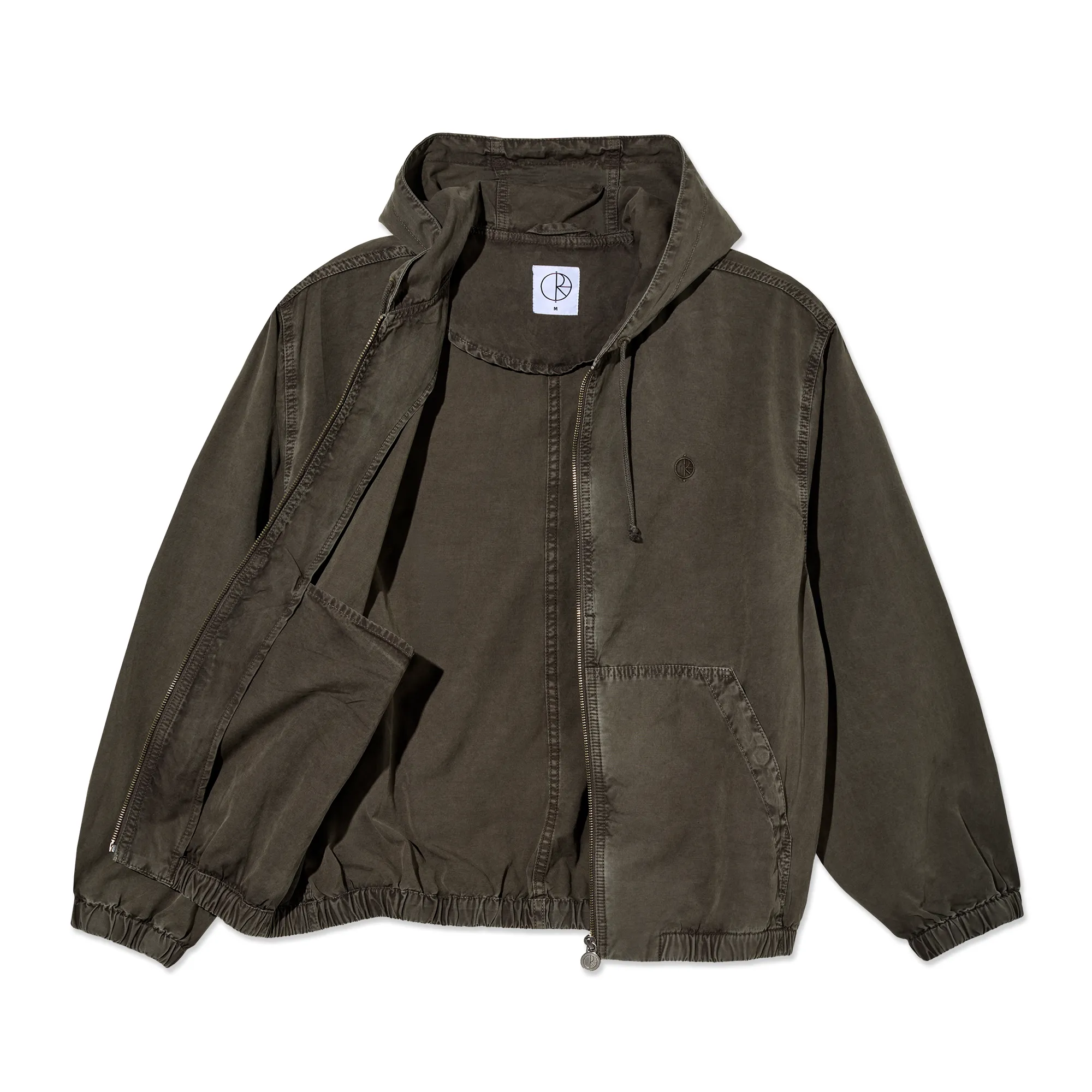 Hooded Nick Jacket - Washed Grey sold by Polar Skate product image thumbnail 5