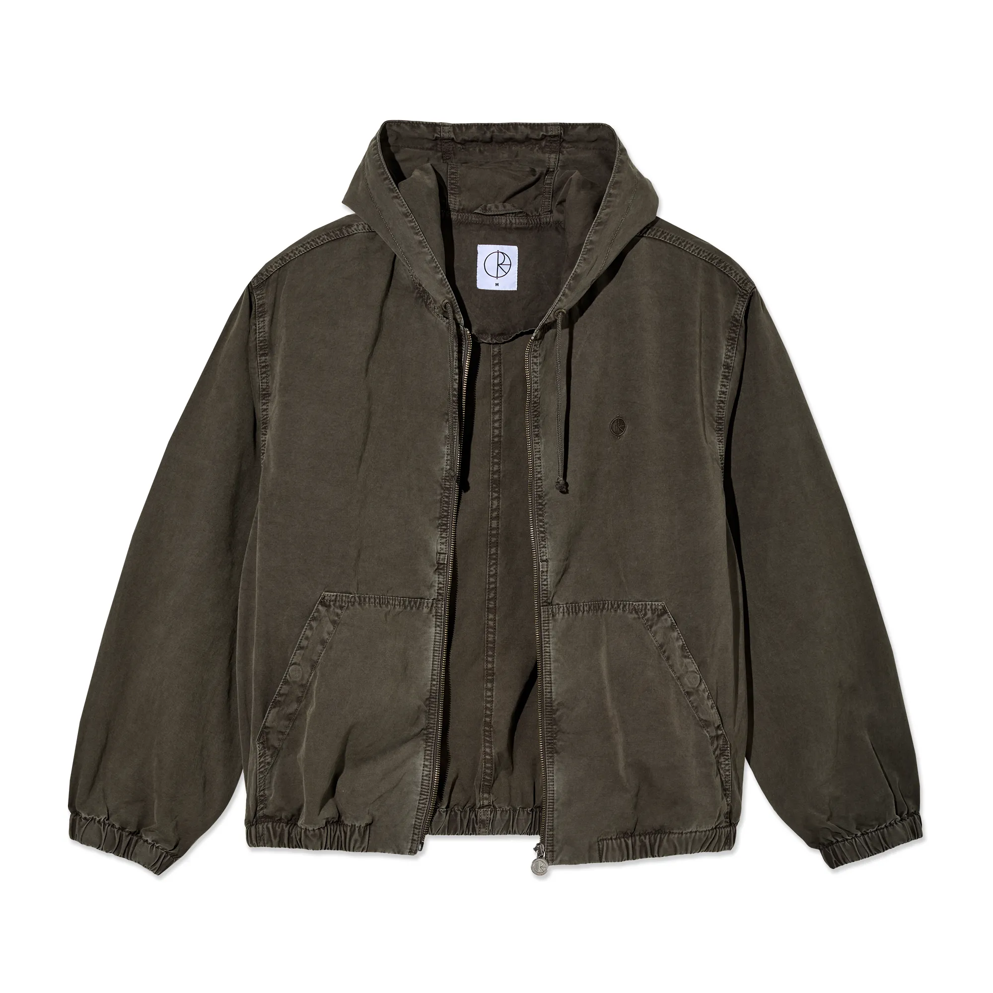 Hooded Nick Jacket - Washed Grey sold by Polar Skate product image thumbnail 3