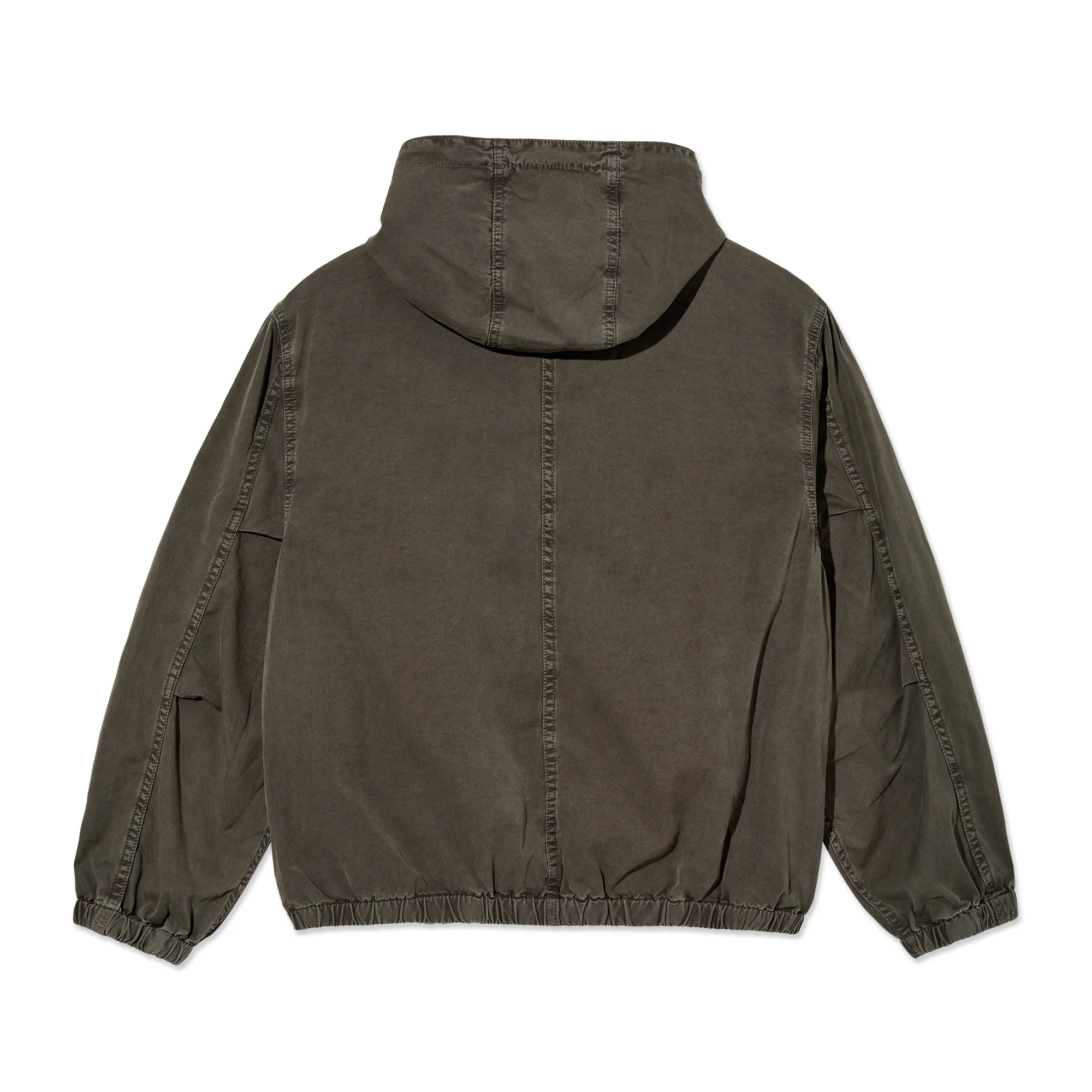 Hooded Nick Jacket - Washed Grey sold by Polar Skate product image thumbnail 2