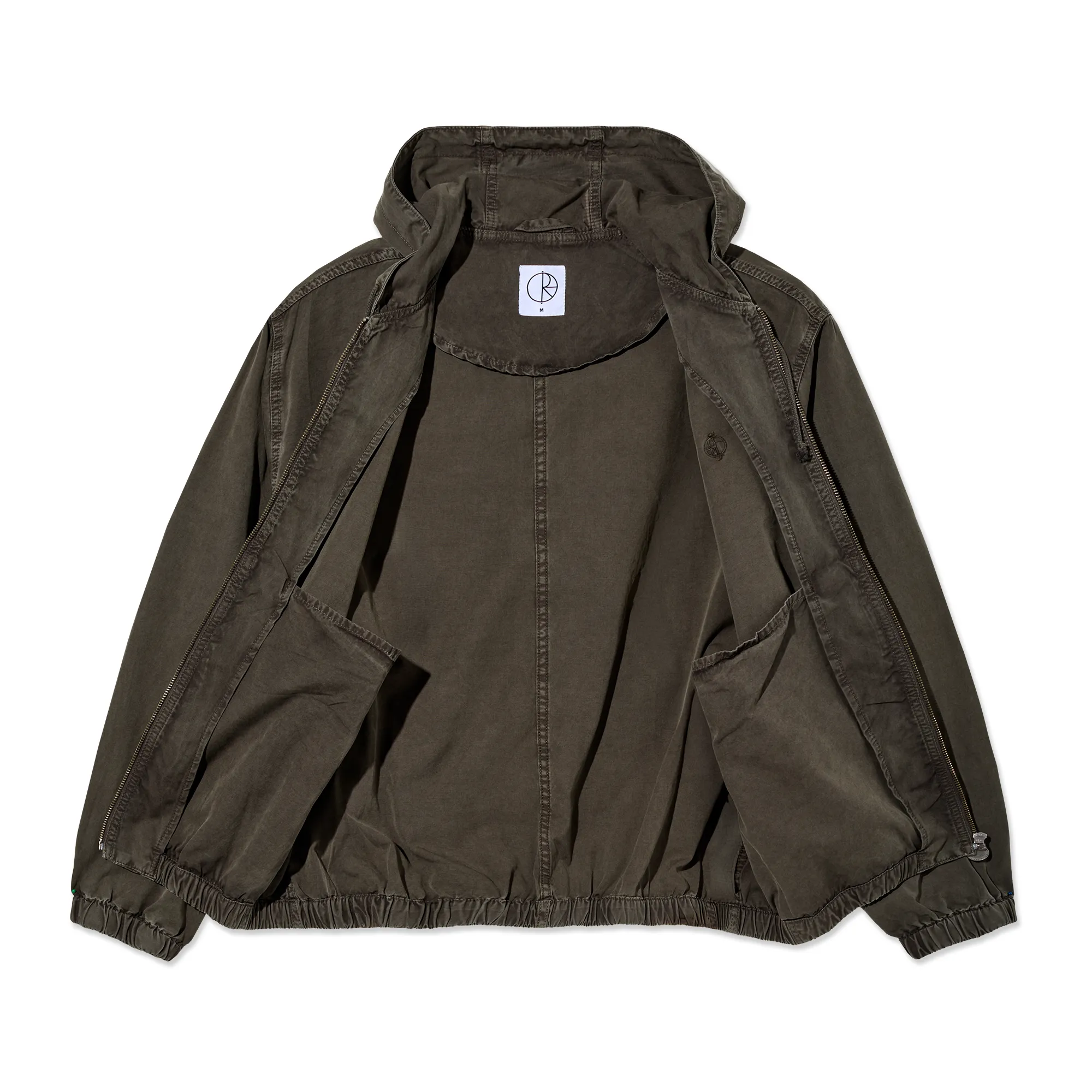 Hooded Nick Jacket - Washed Grey sold by Polar Skate product image thumbnail 4