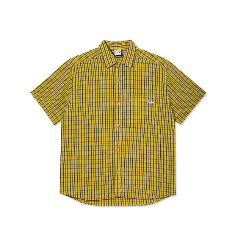 Mitchell Shirt - Lemon/Black made by Polar Skate